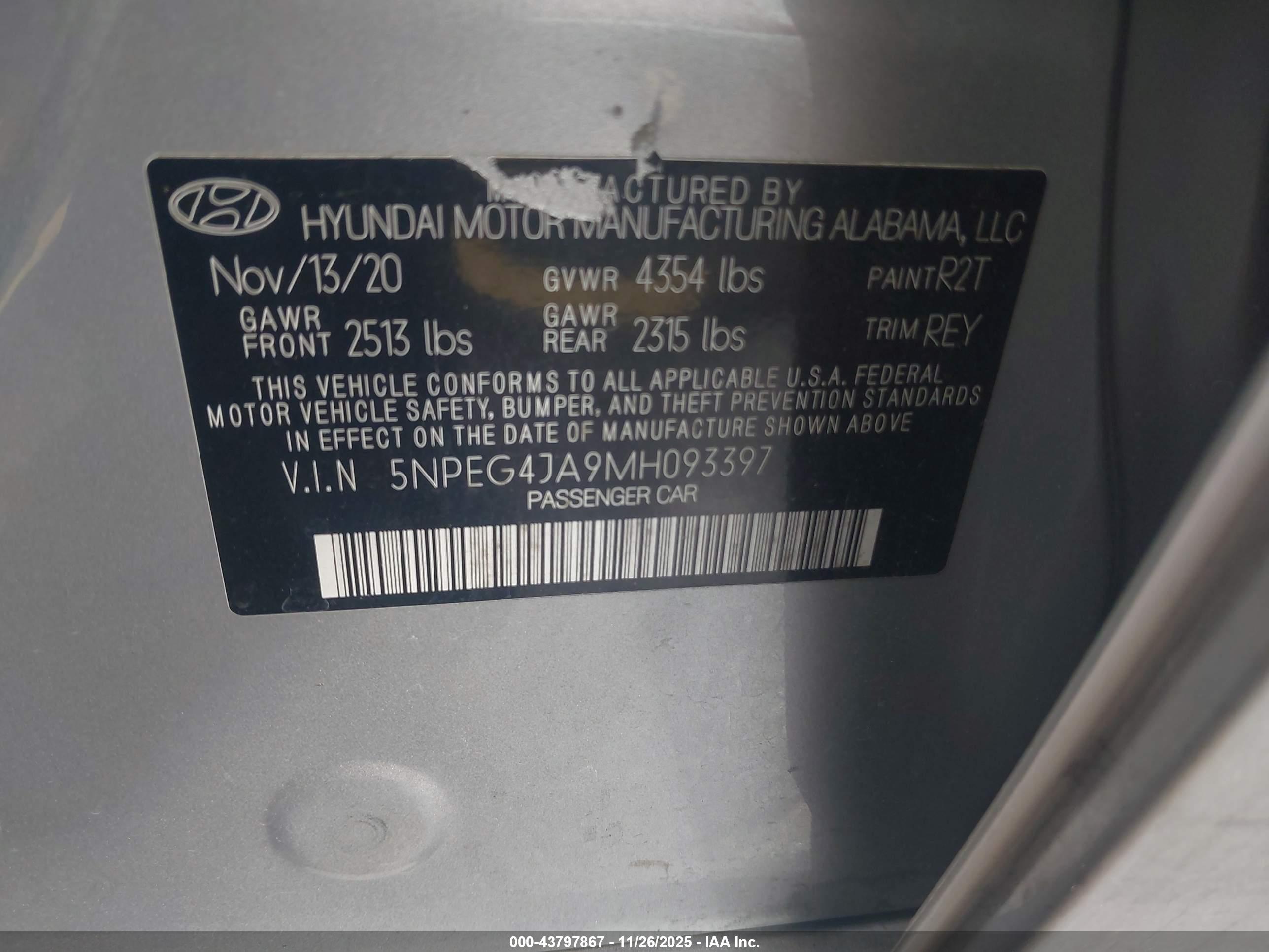 HYUNDAI SONATA image 9