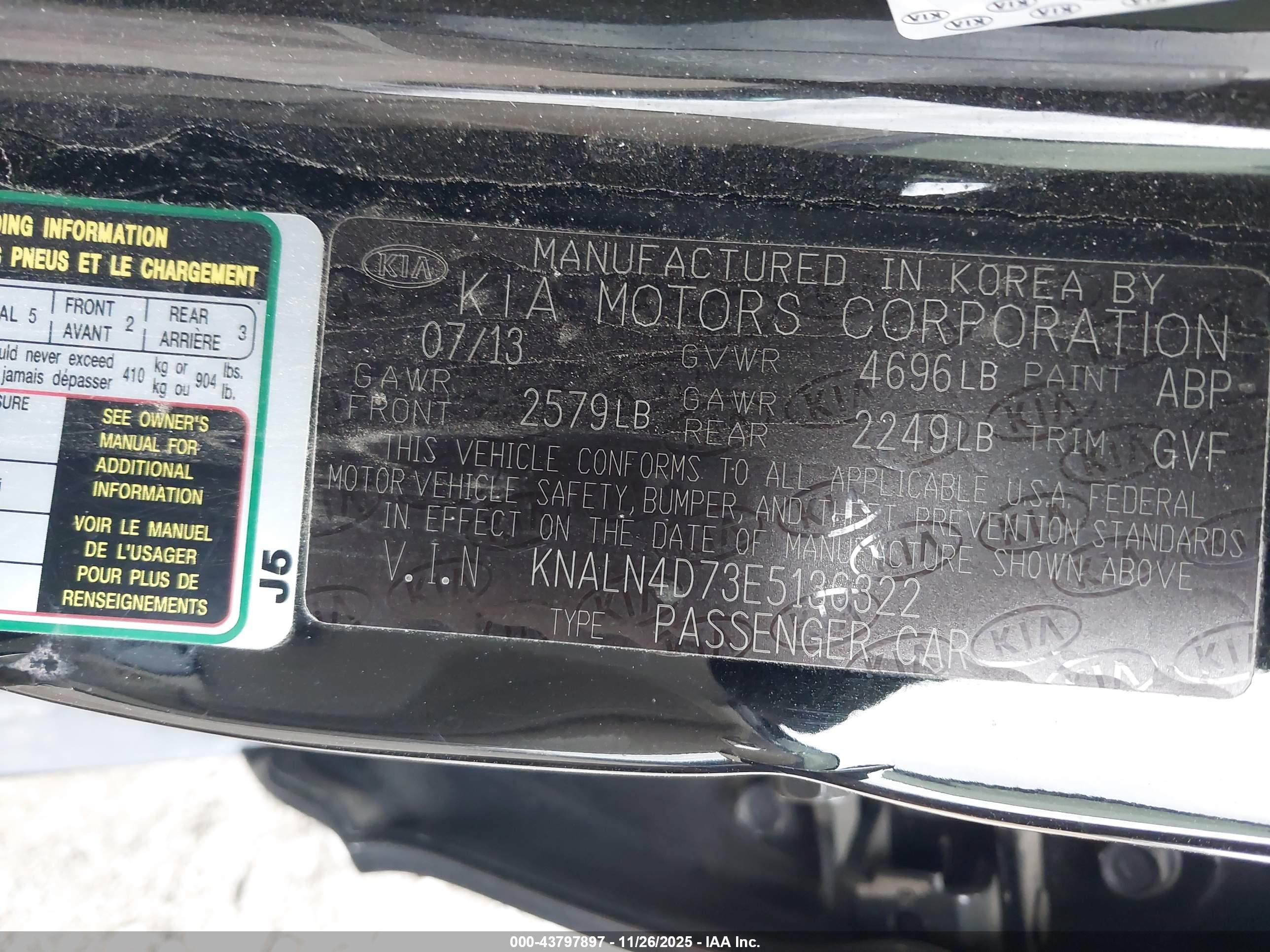 KIA CADENZA image 9