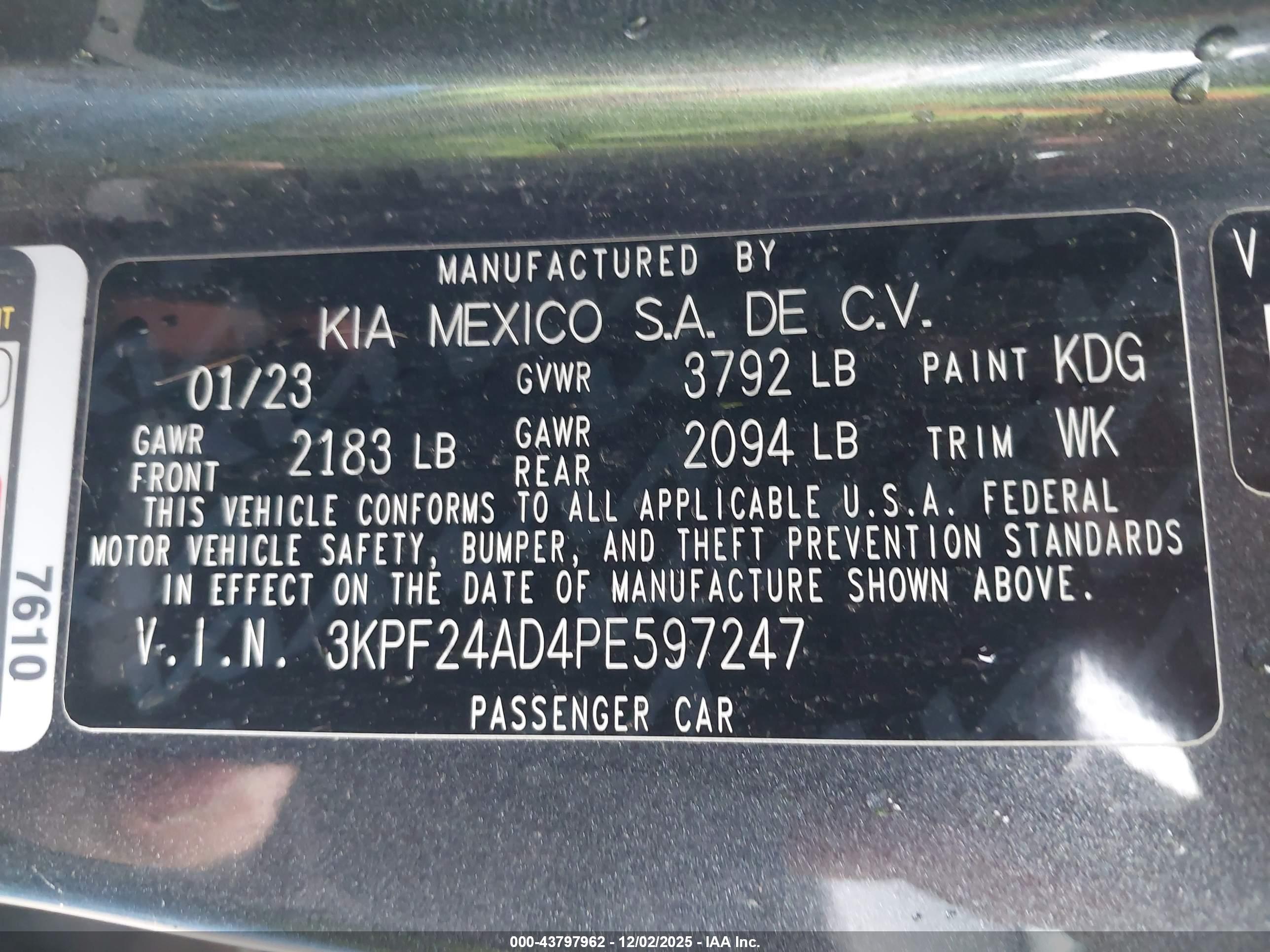 KIA FORTE image 9