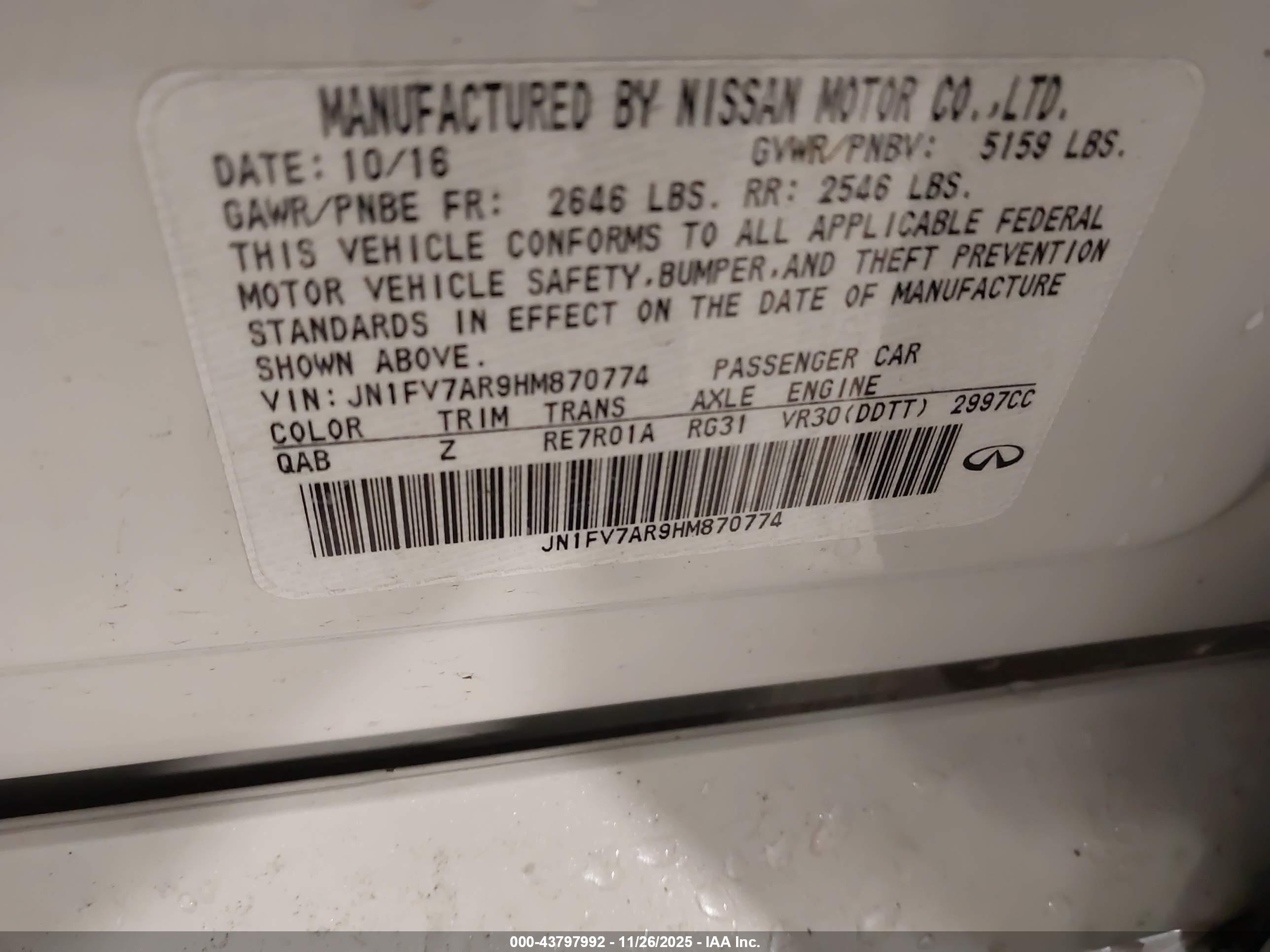 INFINITI Q50 image 9