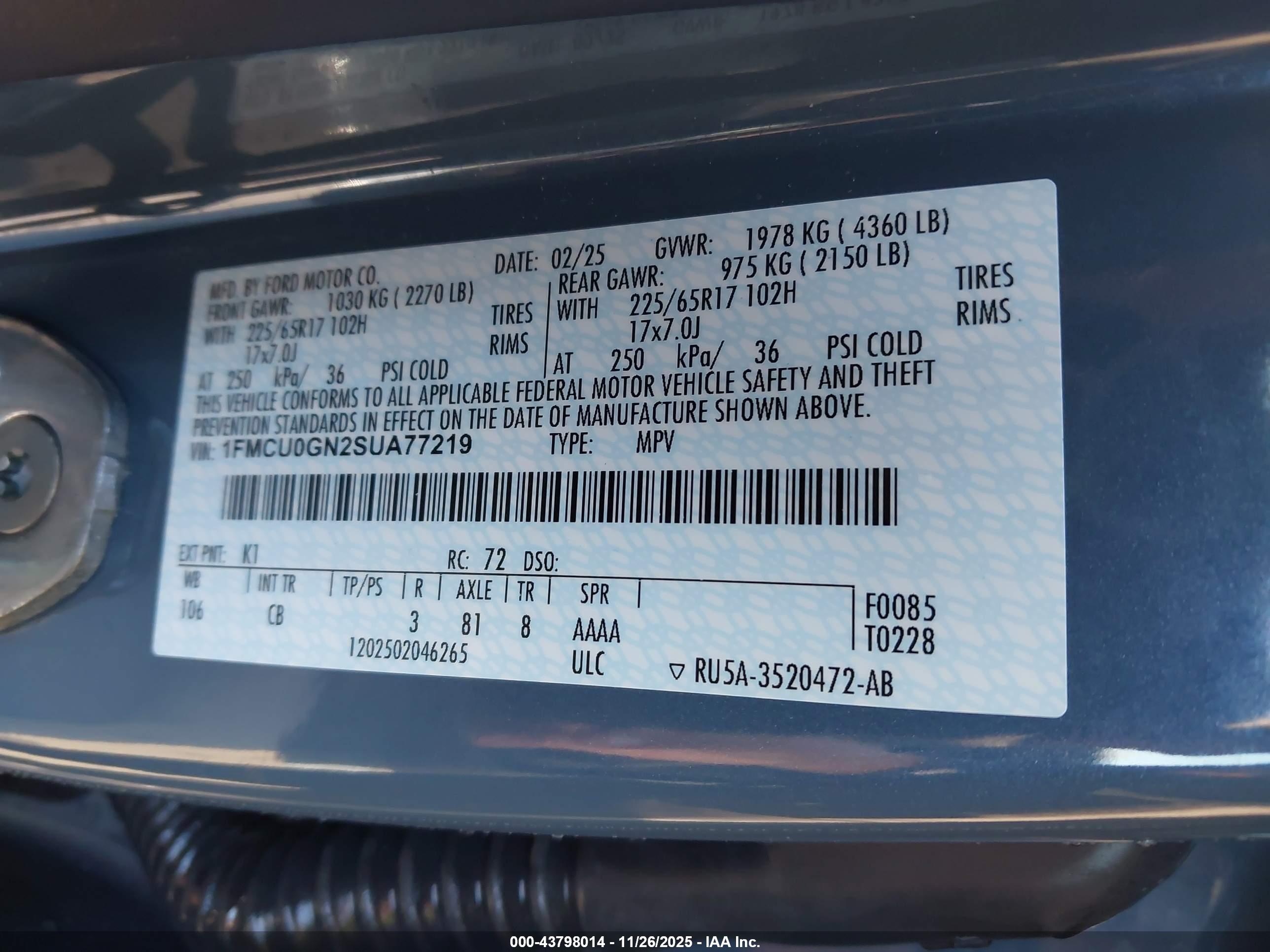 FORD ESCAPE image 9