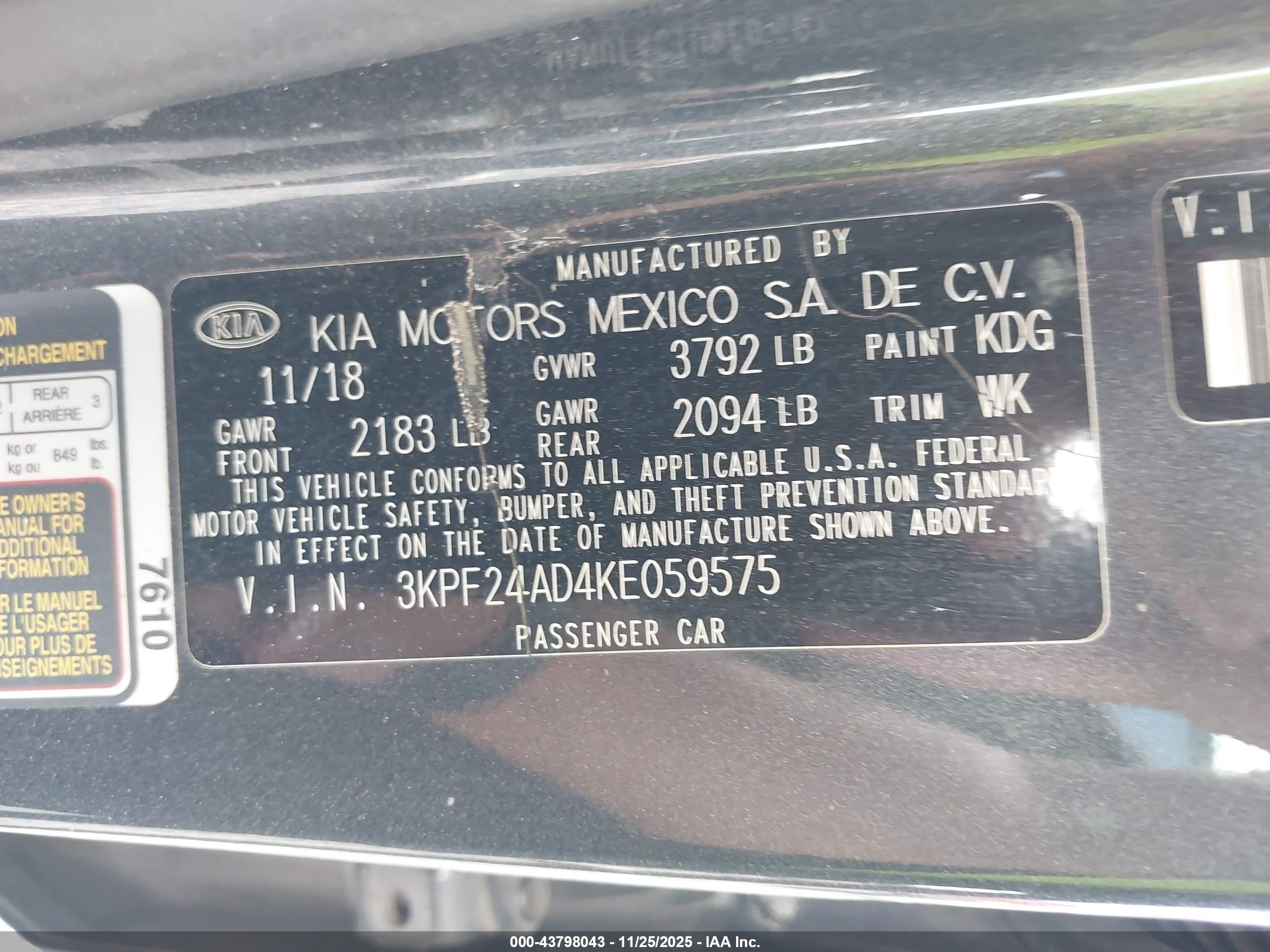 KIA FORTE image 9