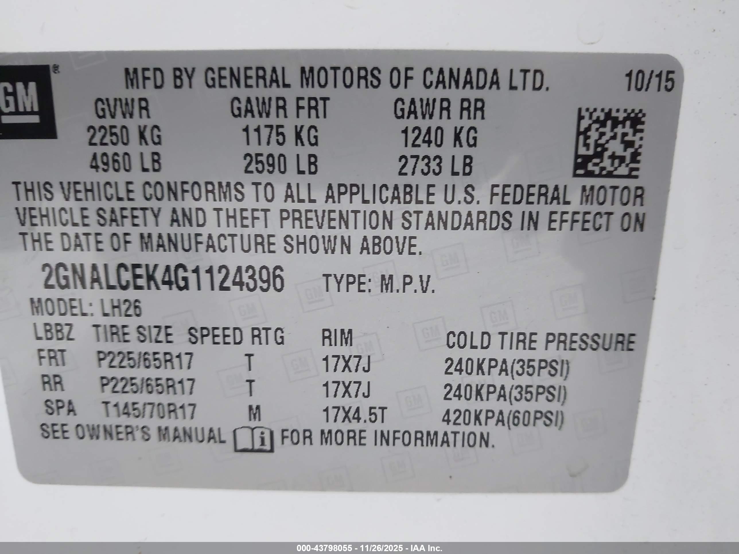 CHEVROLET EQUINOX image 9