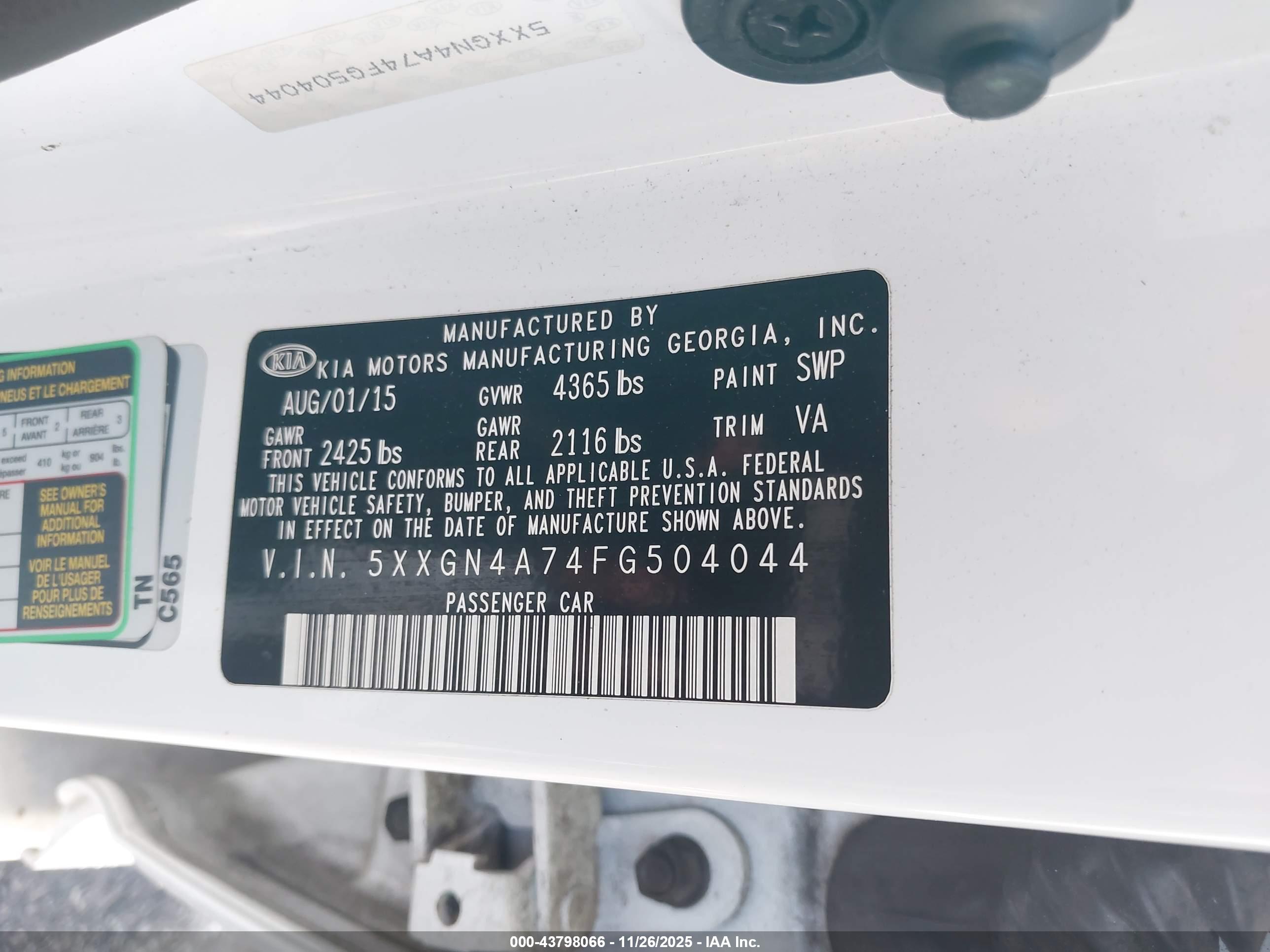 KIA OPTIMA image 9