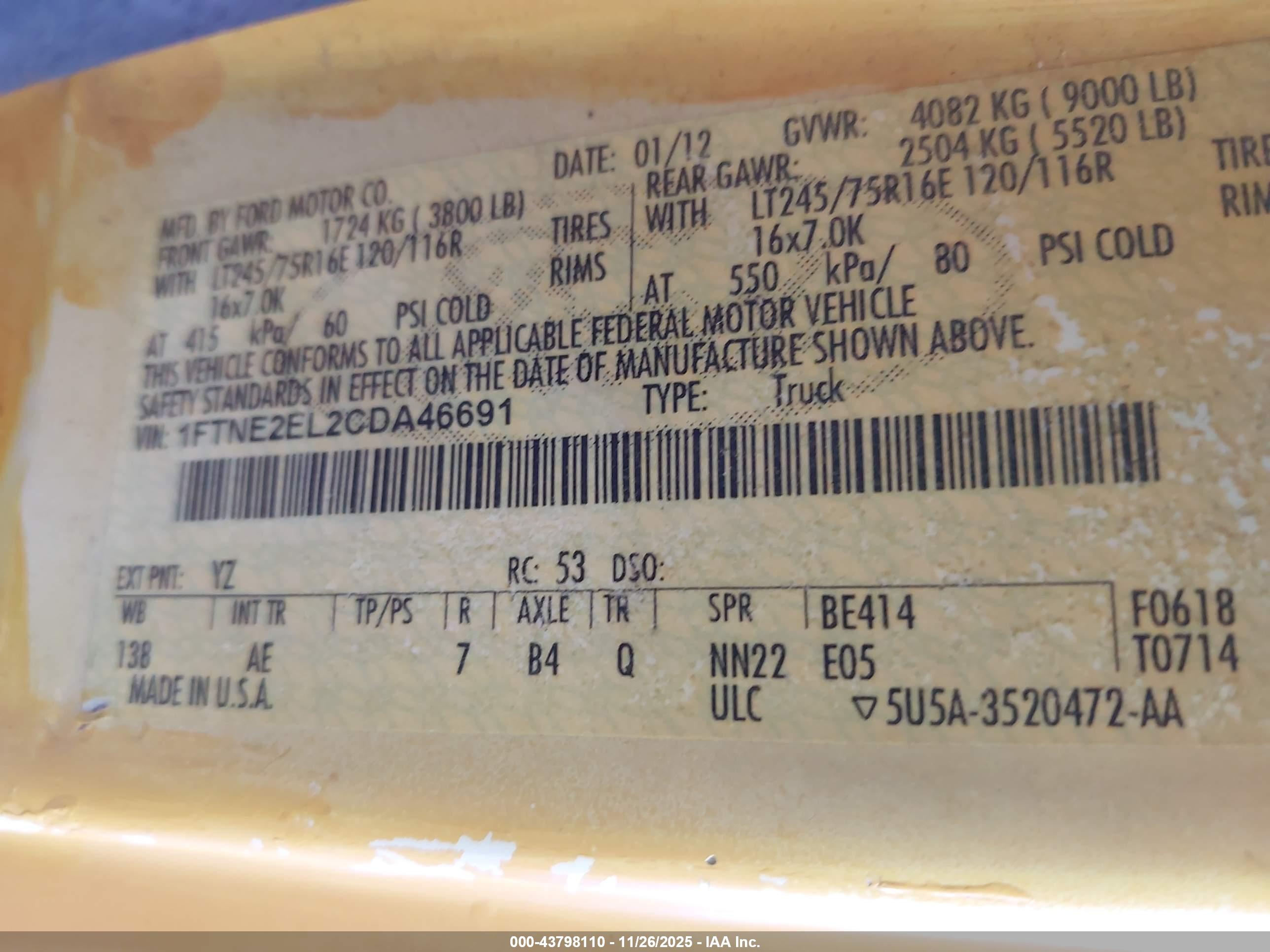 FORD E-250 image 9