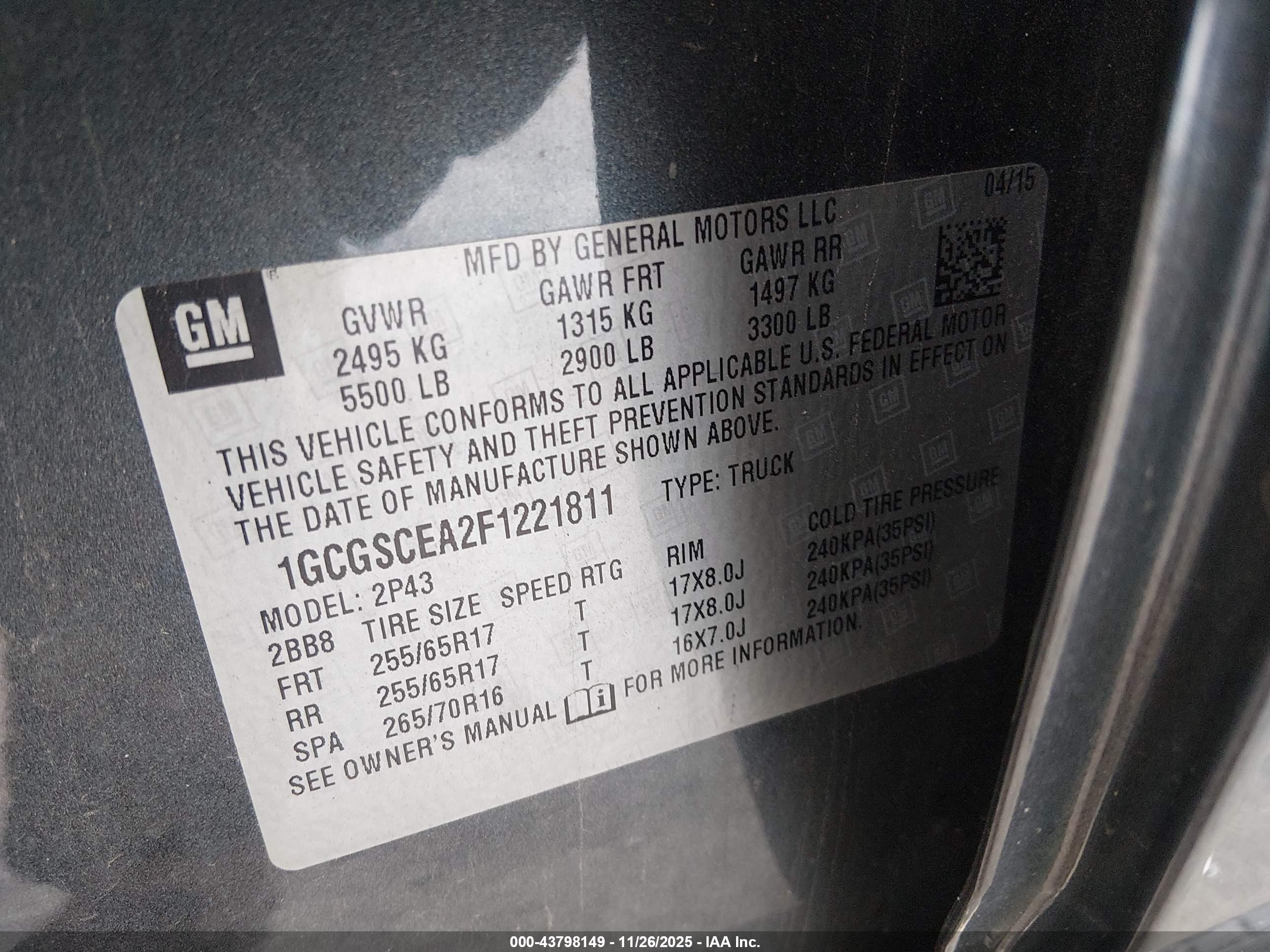 CHEVROLET COLORADO image 9