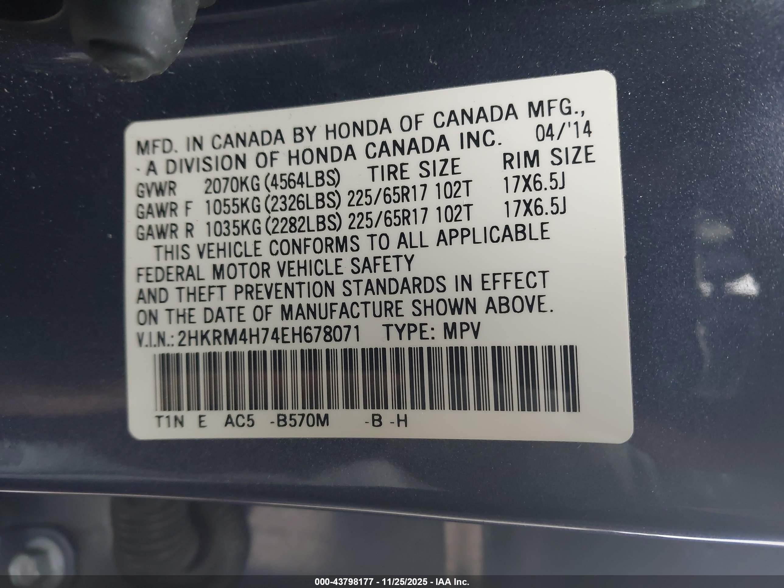 HONDA CR-V image 9