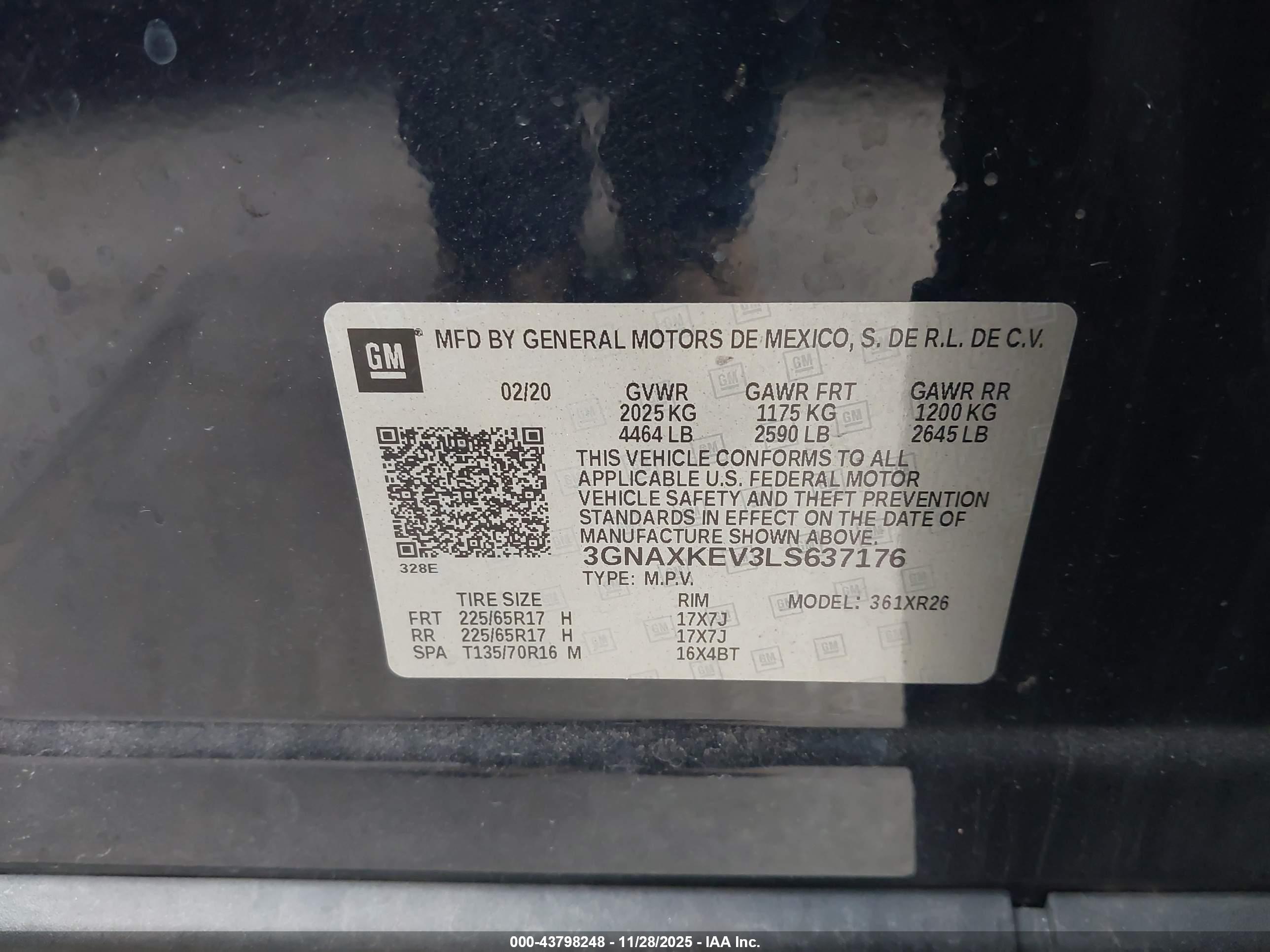 CHEVROLET EQUINOX image 9