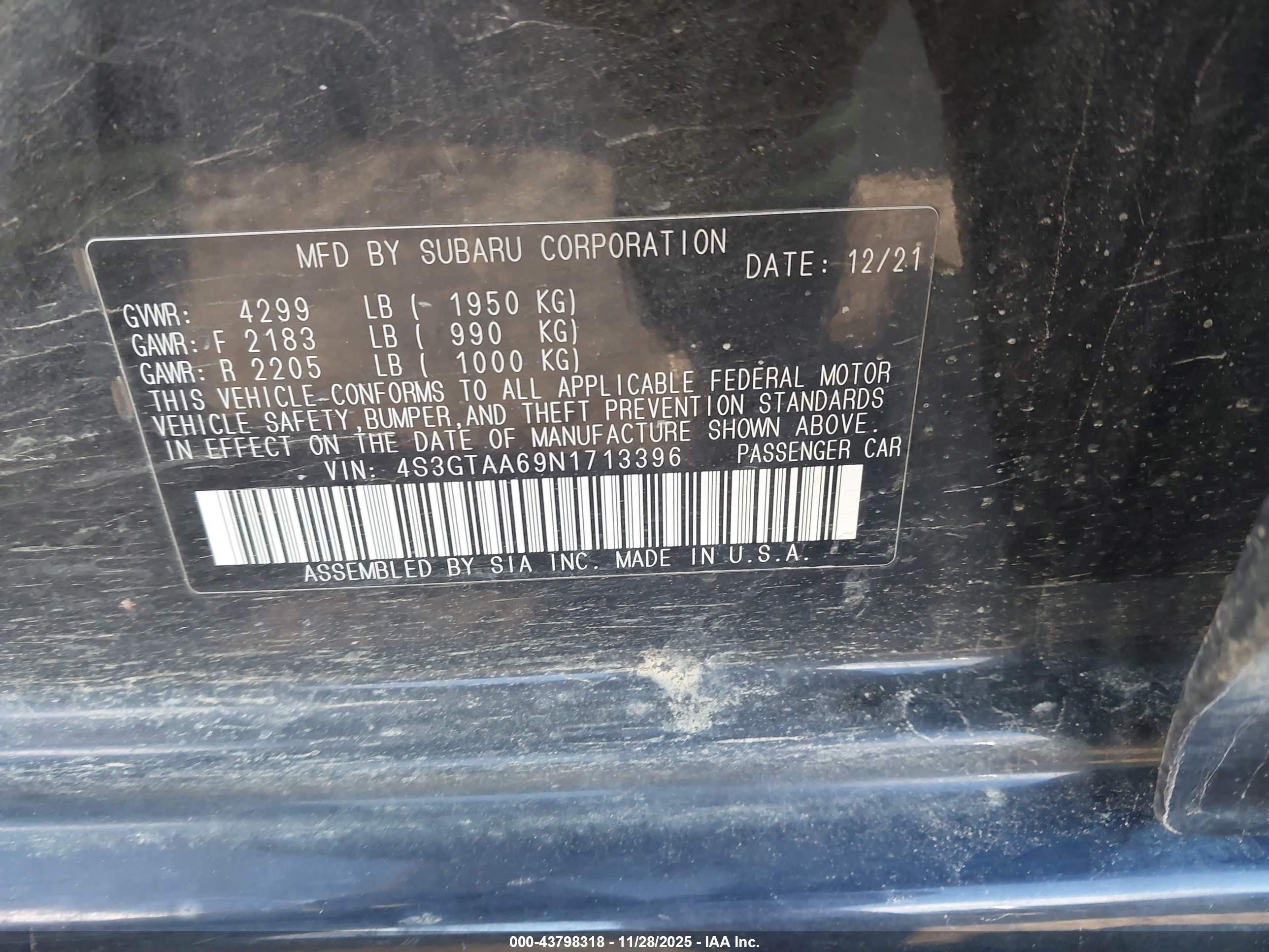 SUBARU IMPREZA image 9