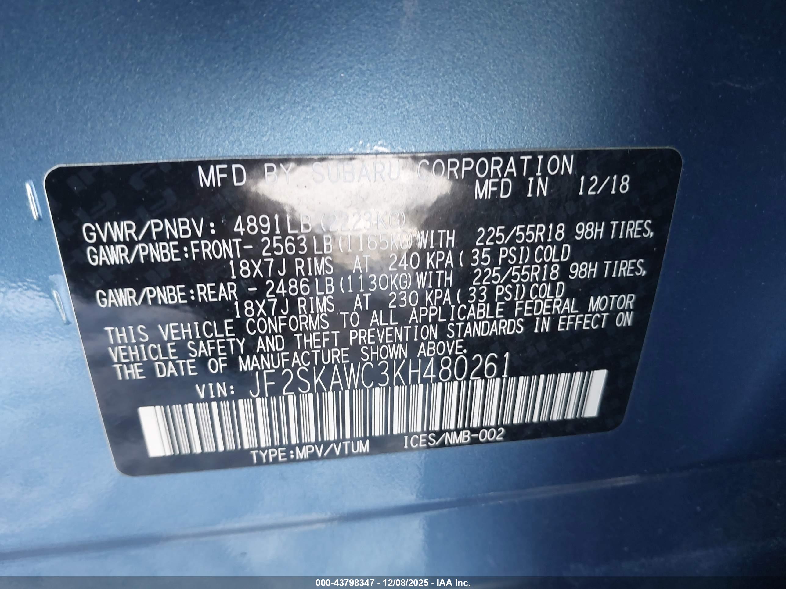 SUBARU FORESTER image 9