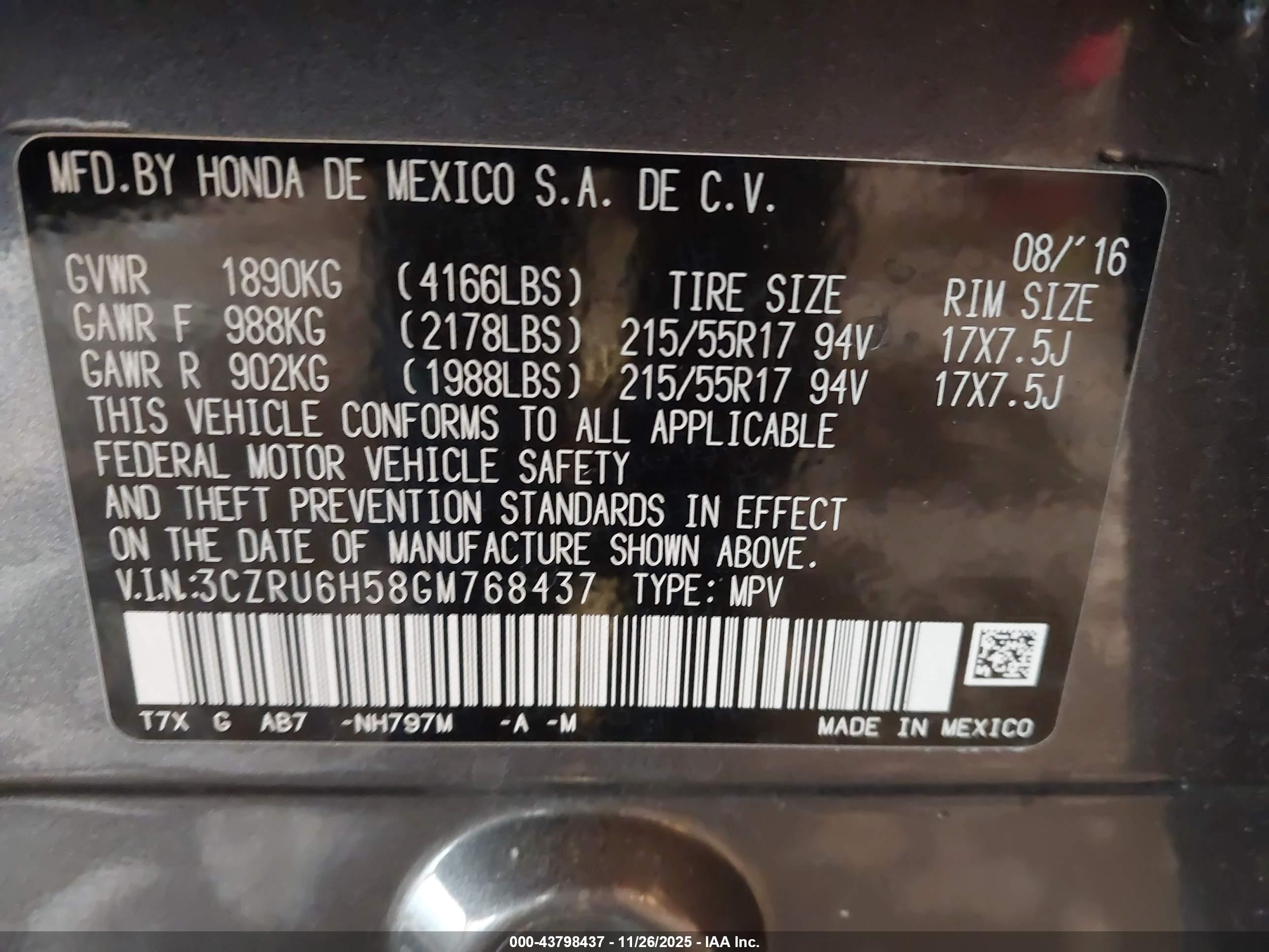 HONDA HR-V image 9