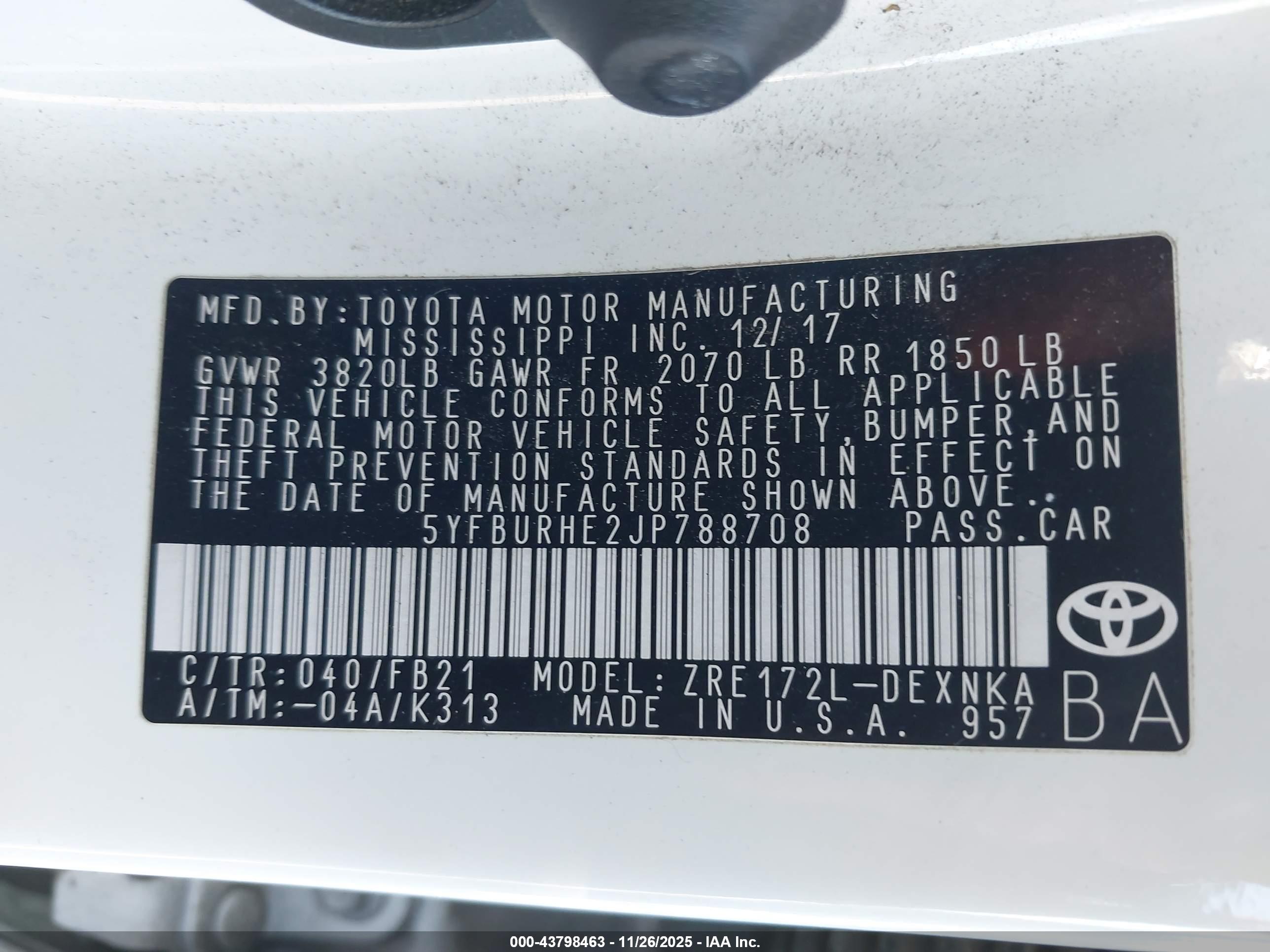 TOYOTA COROLLA image 9