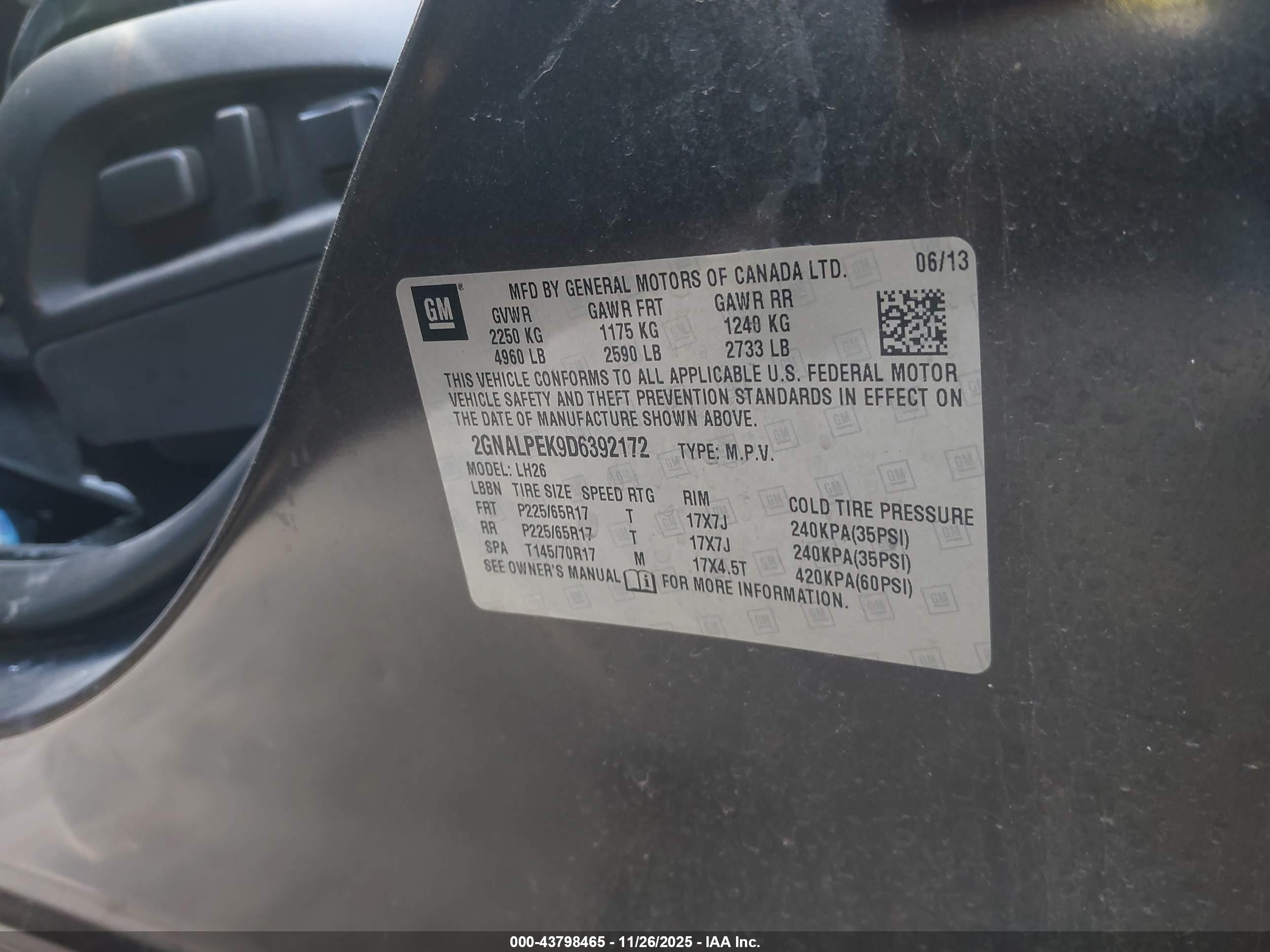 CHEVROLET EQUINOX image 9