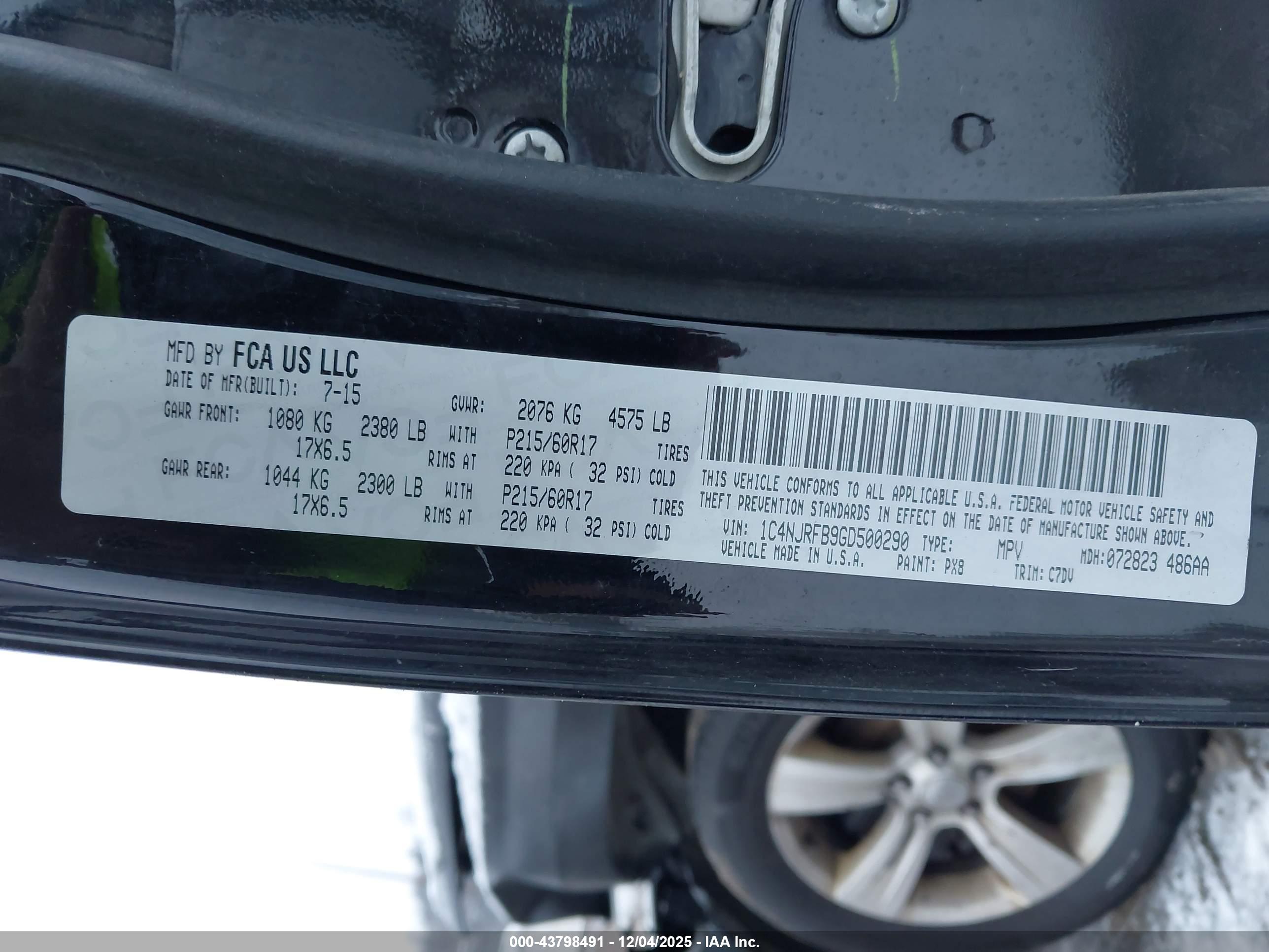 JEEP PATRIOT image 9
