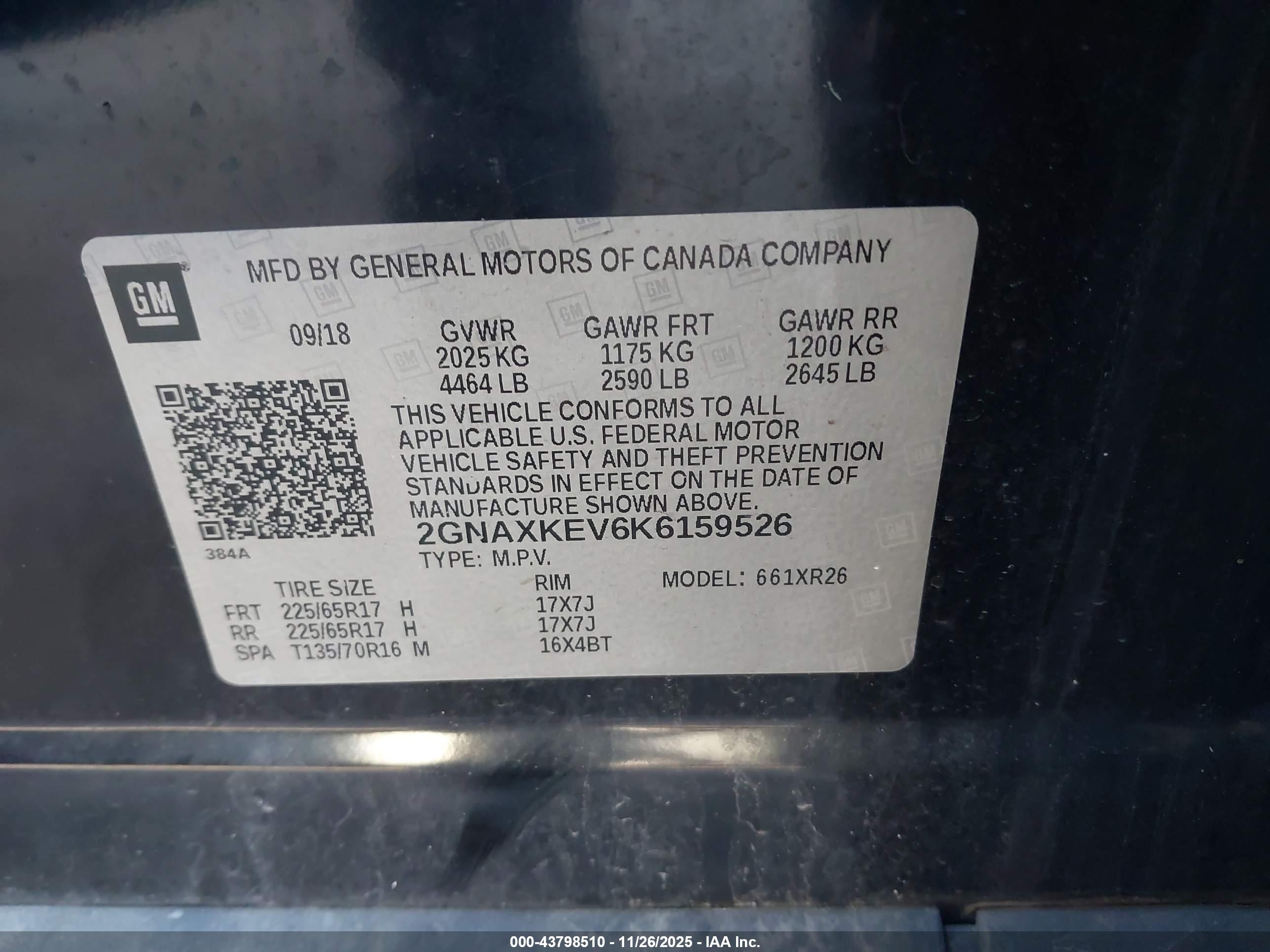 CHEVROLET EQUINOX image 9