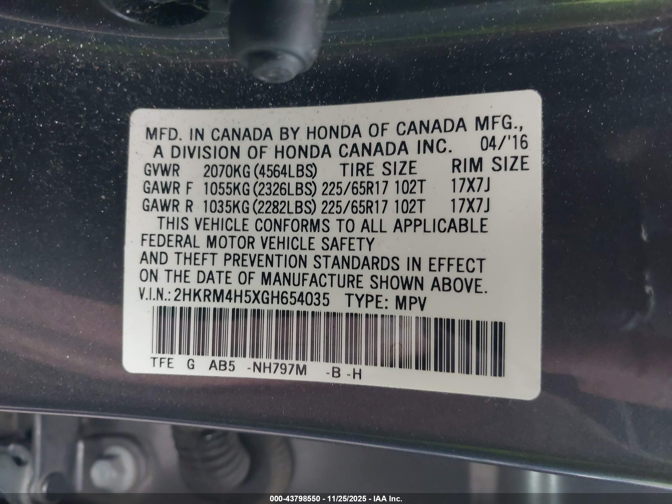HONDA CR-V image 9