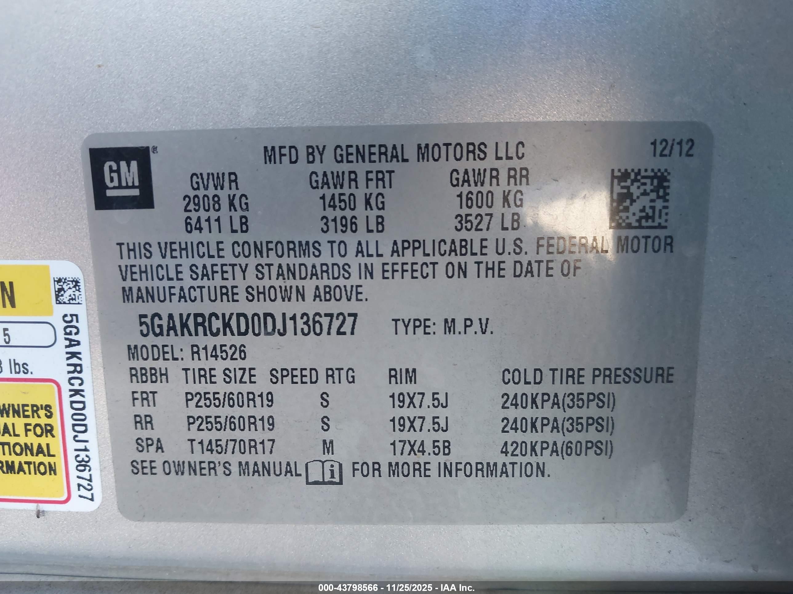 BUICK ENCLAVE image 9