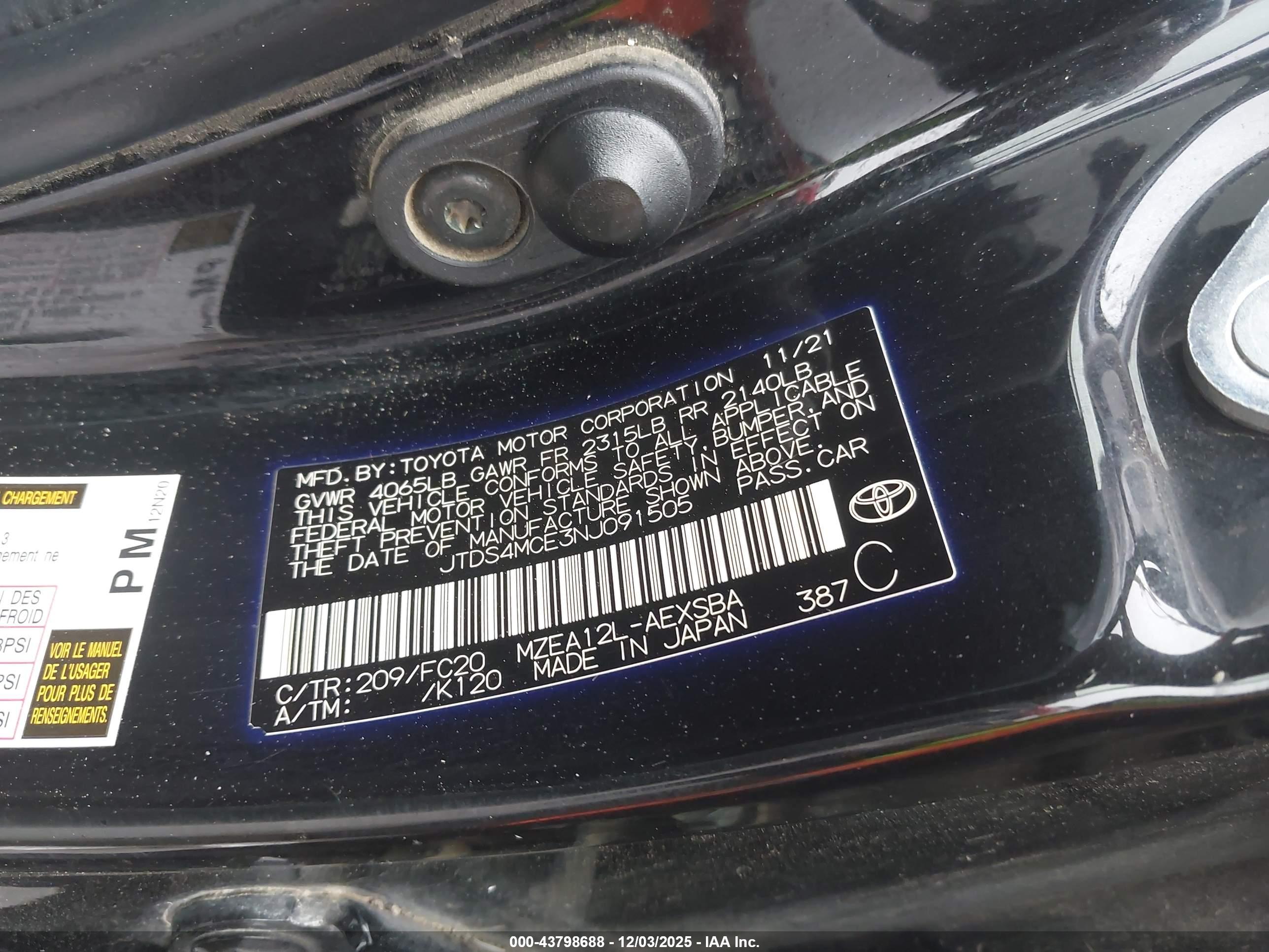TOYOTA COROLLA image 9