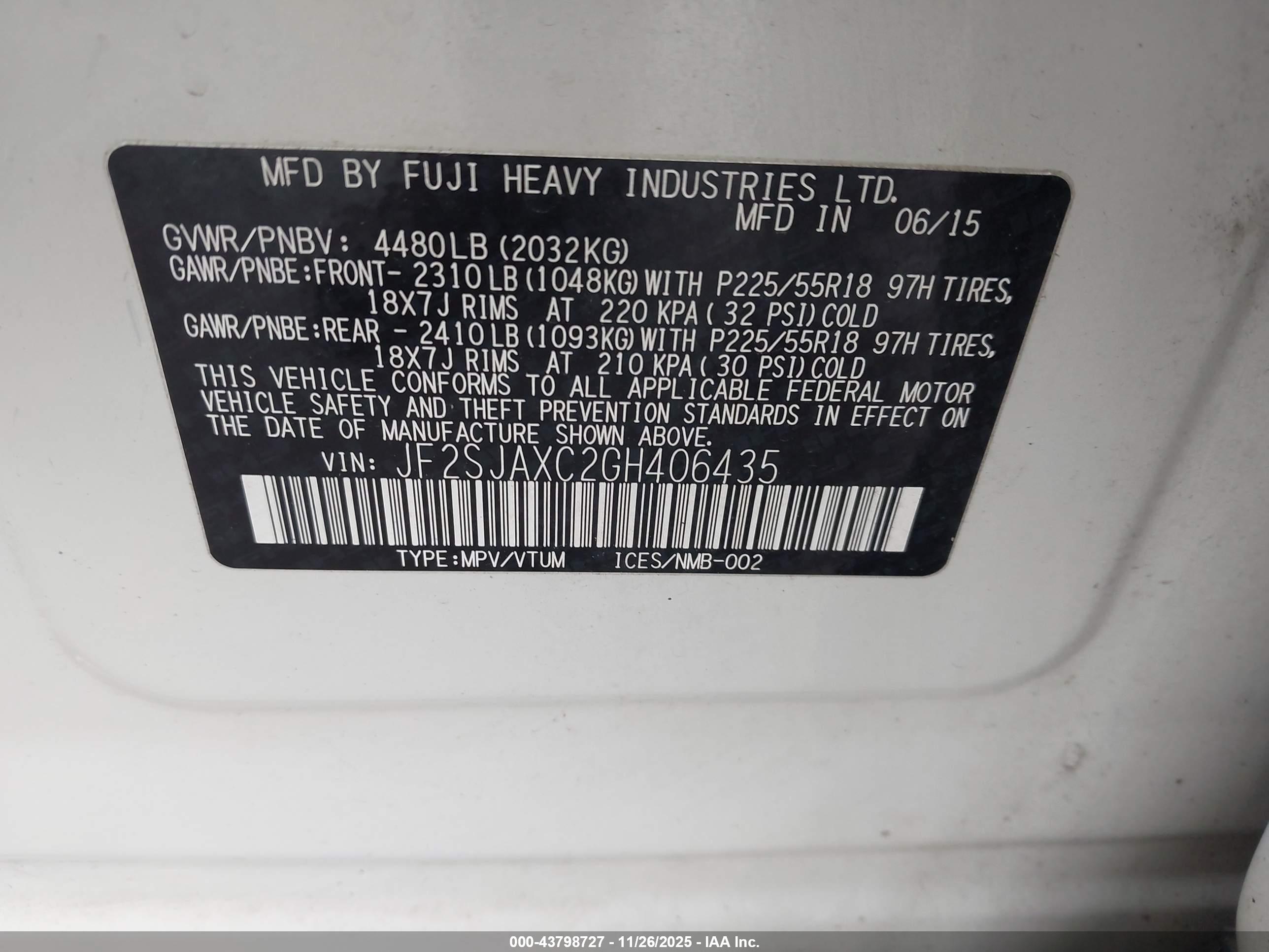 SUBARU FORESTER image 9