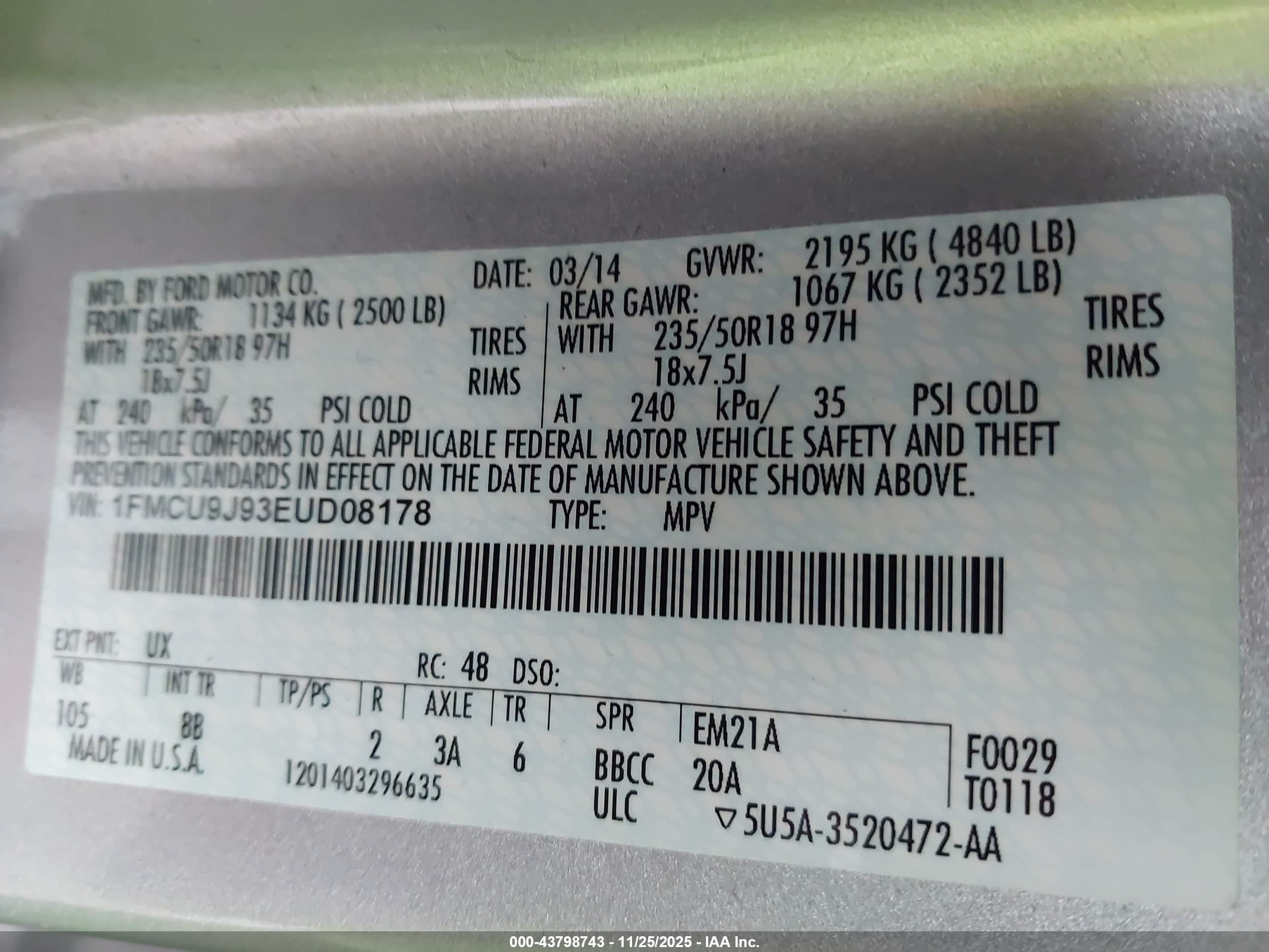 FORD ESCAPE image 9