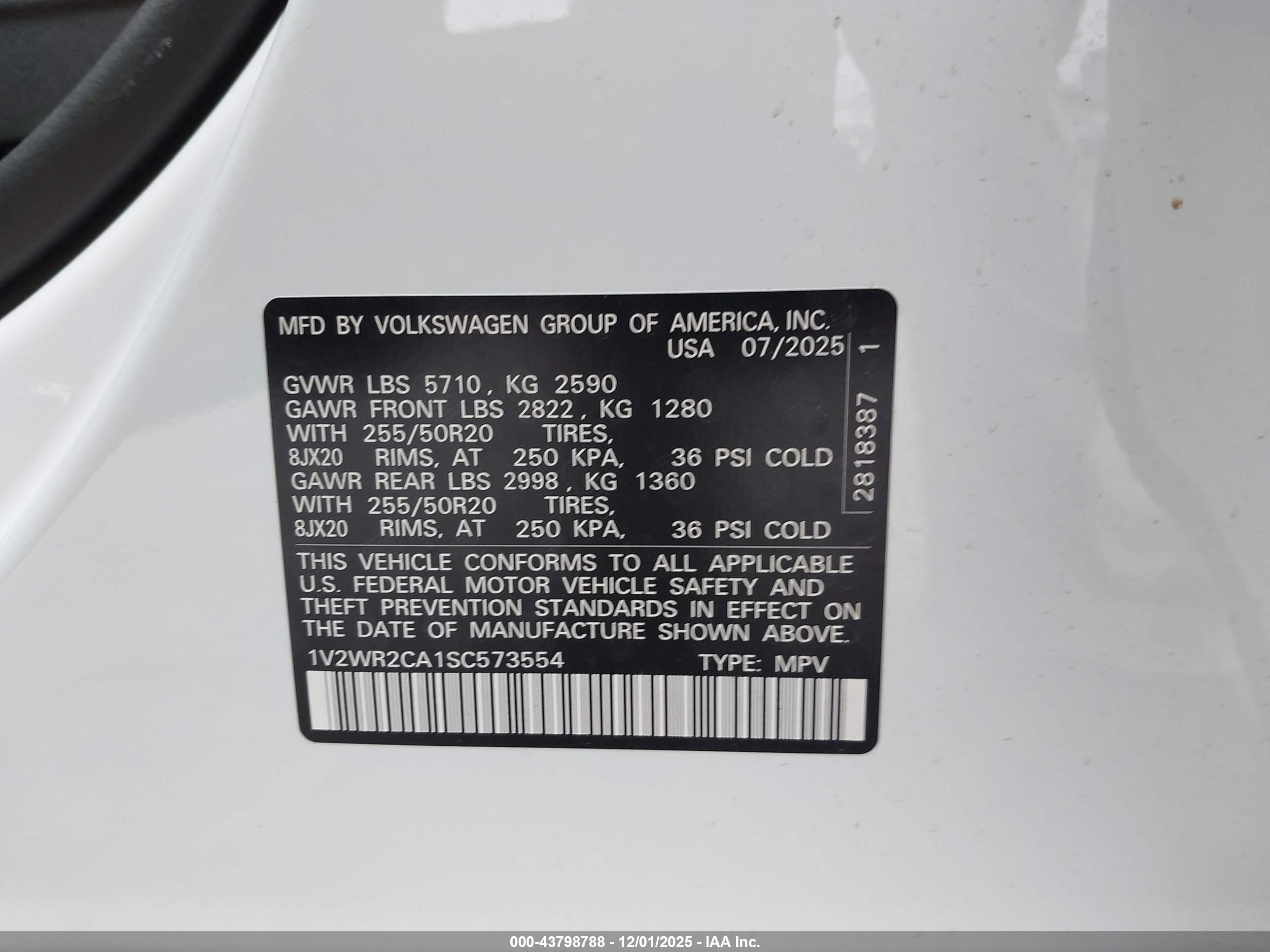 VOLKSWAGEN ATLAS image 9