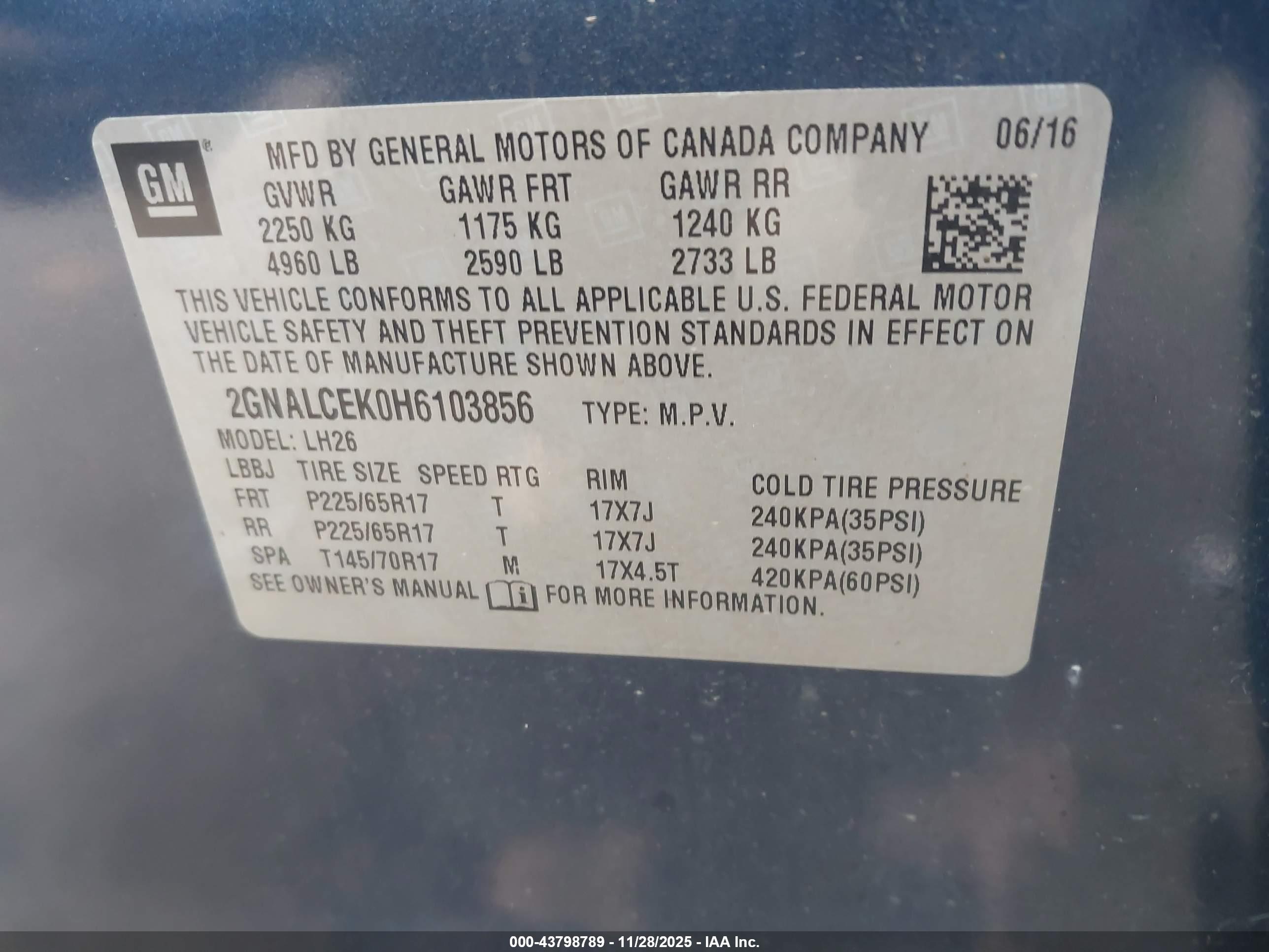 CHEVROLET EQUINOX image 9