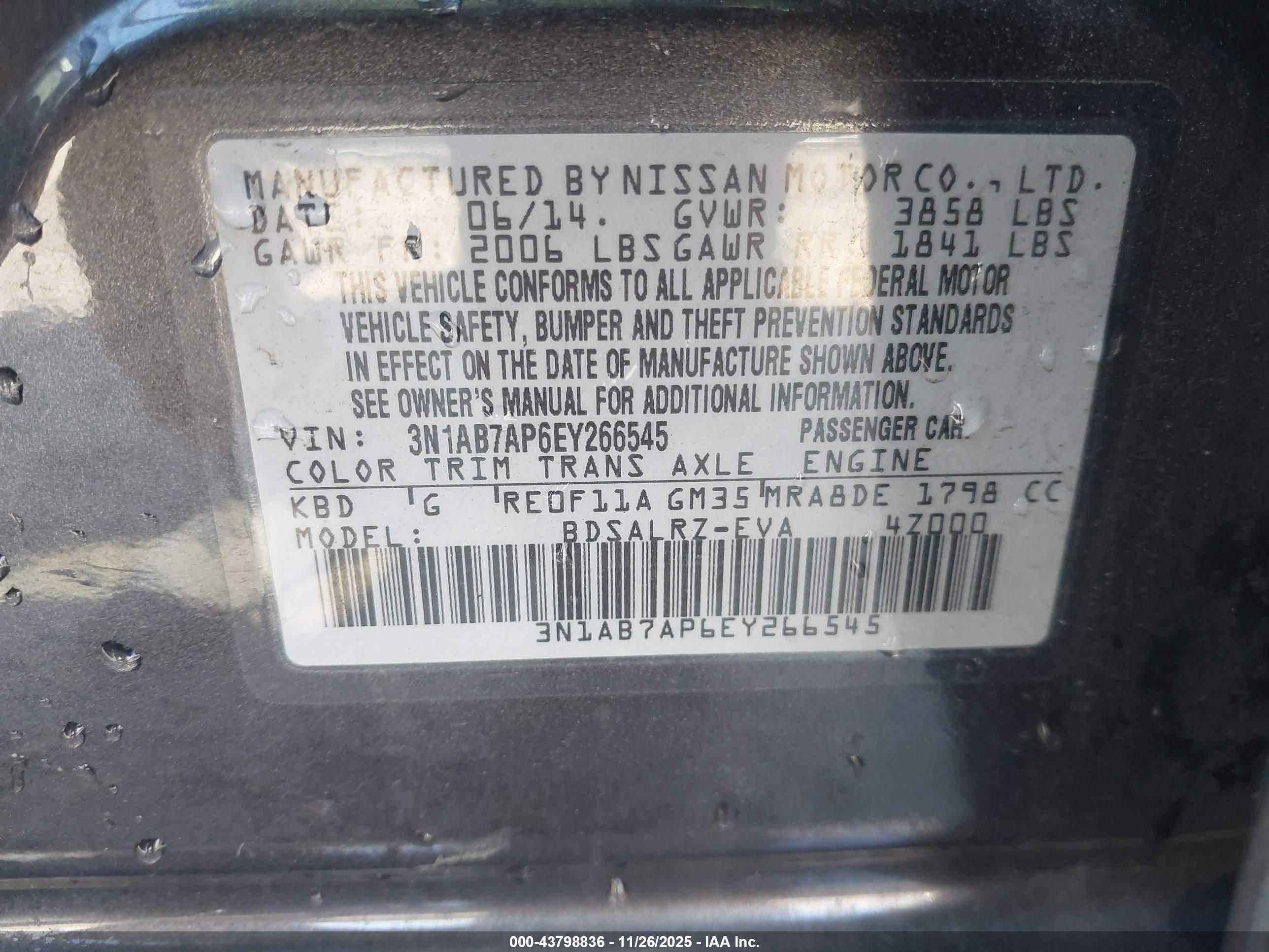 NISSAN SENTRA image 9