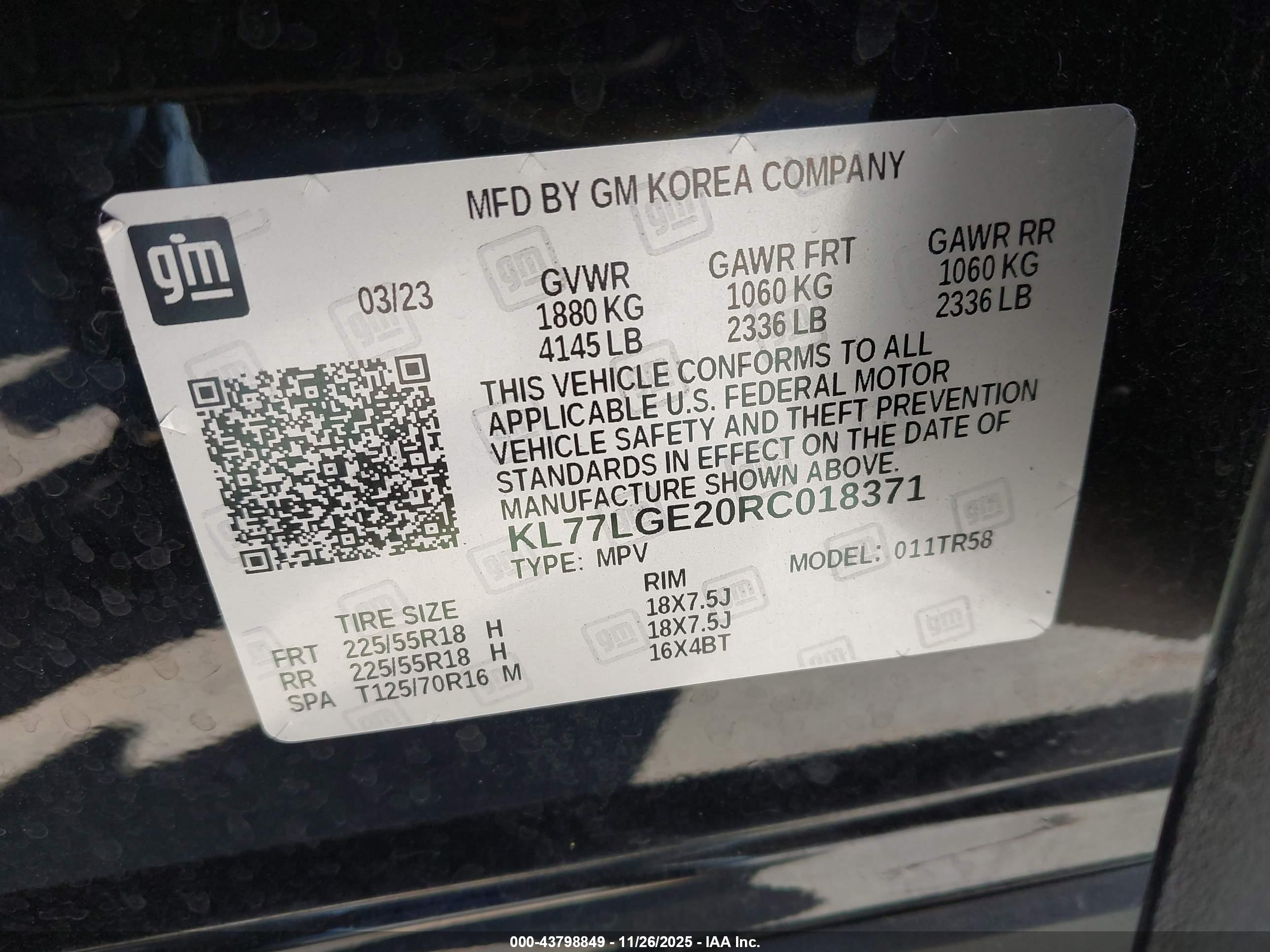 CHEVROLET TRAX image 9