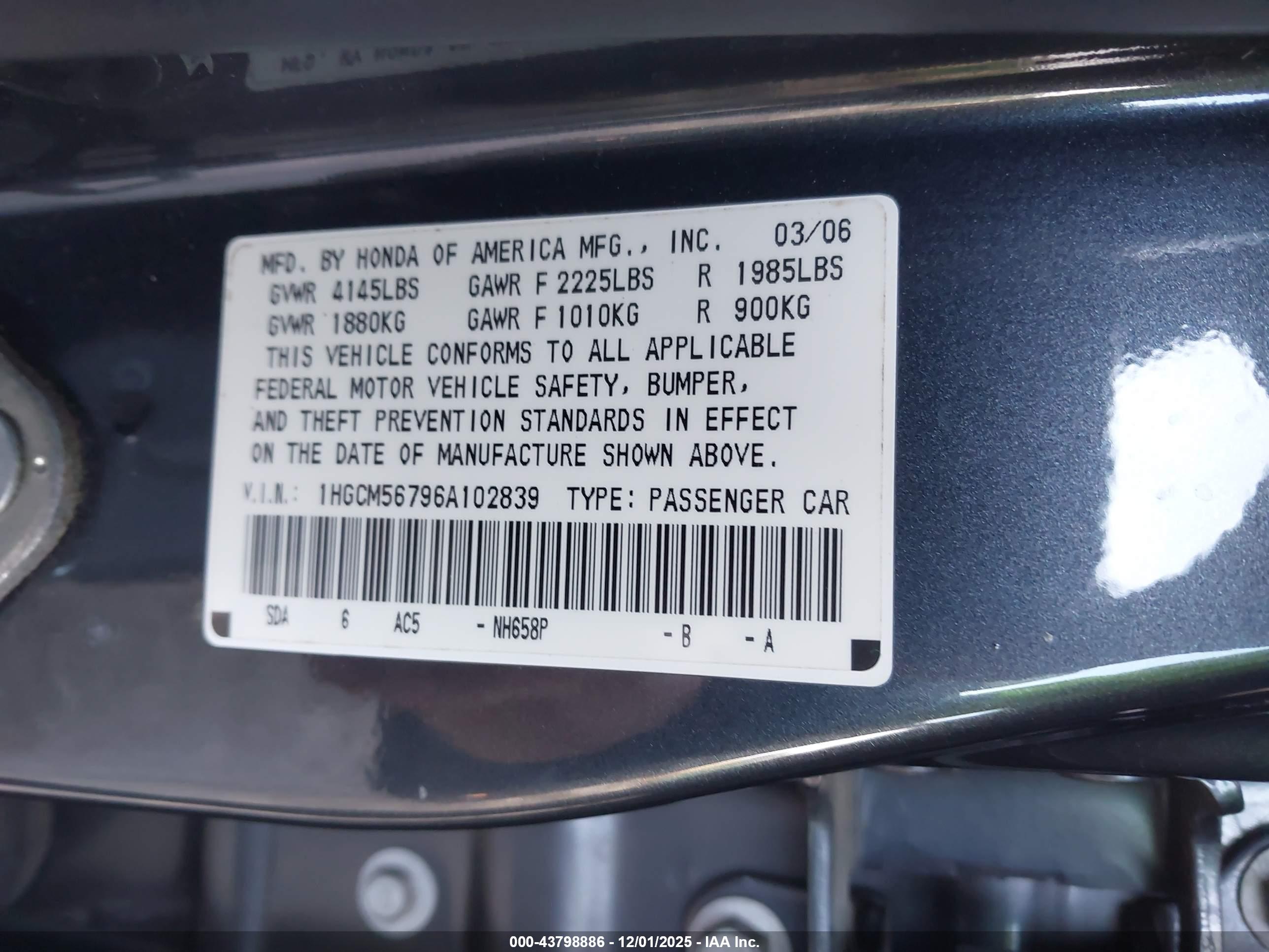 HONDA ACCORD image 9