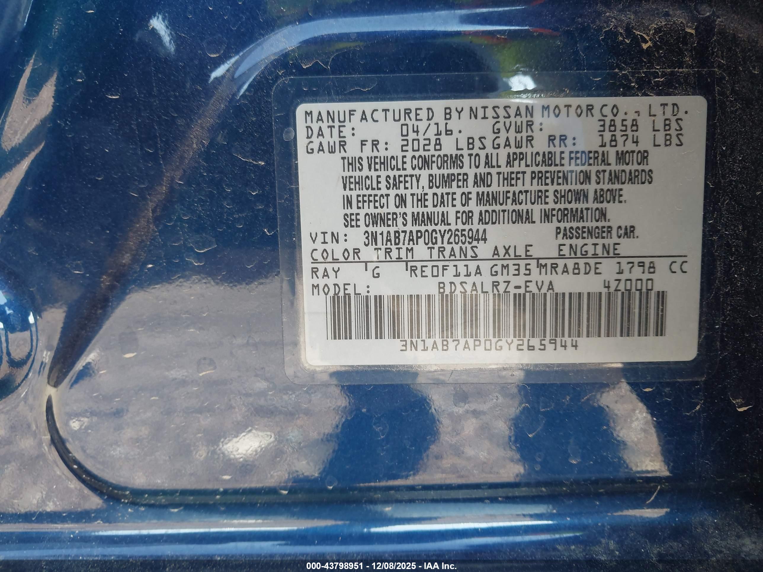 NISSAN SENTRA image 9
