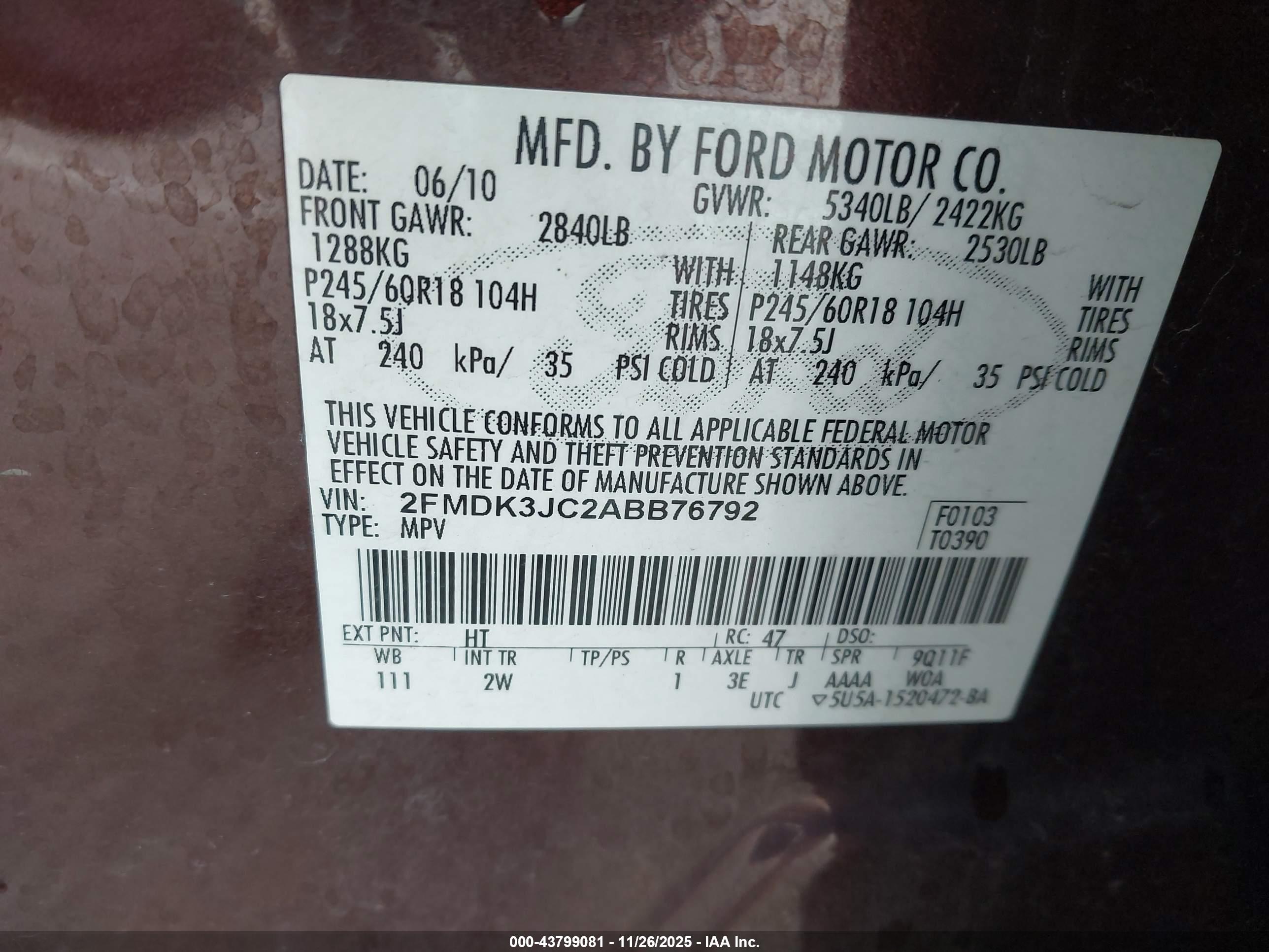 FORD EDGE image 9
