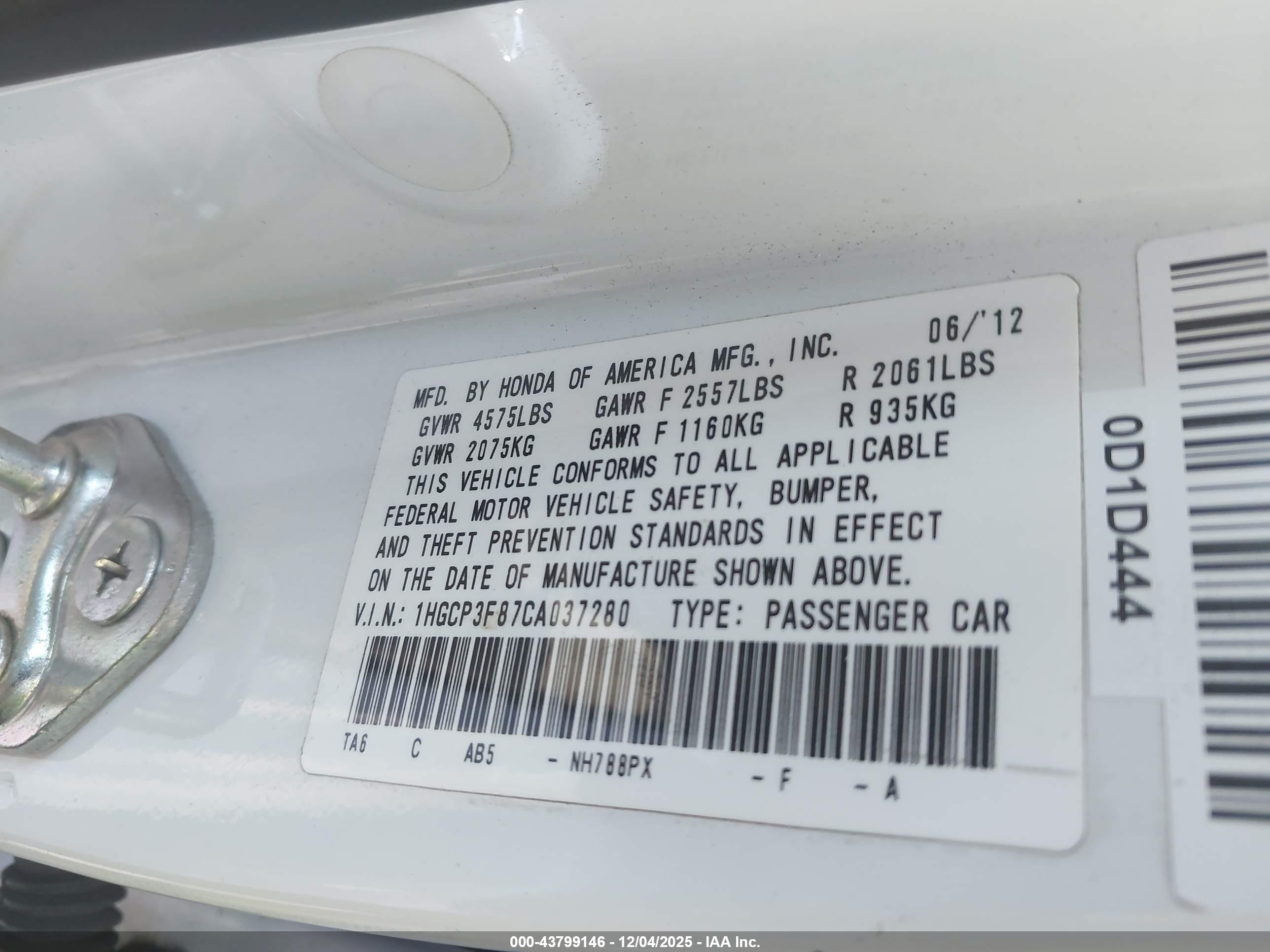 HONDA ACCORD image 9