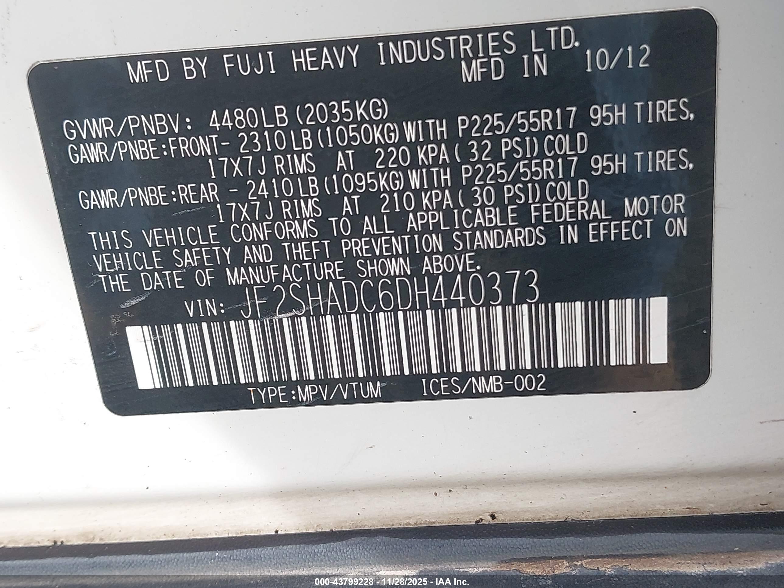 SUBARU FORESTER image 9