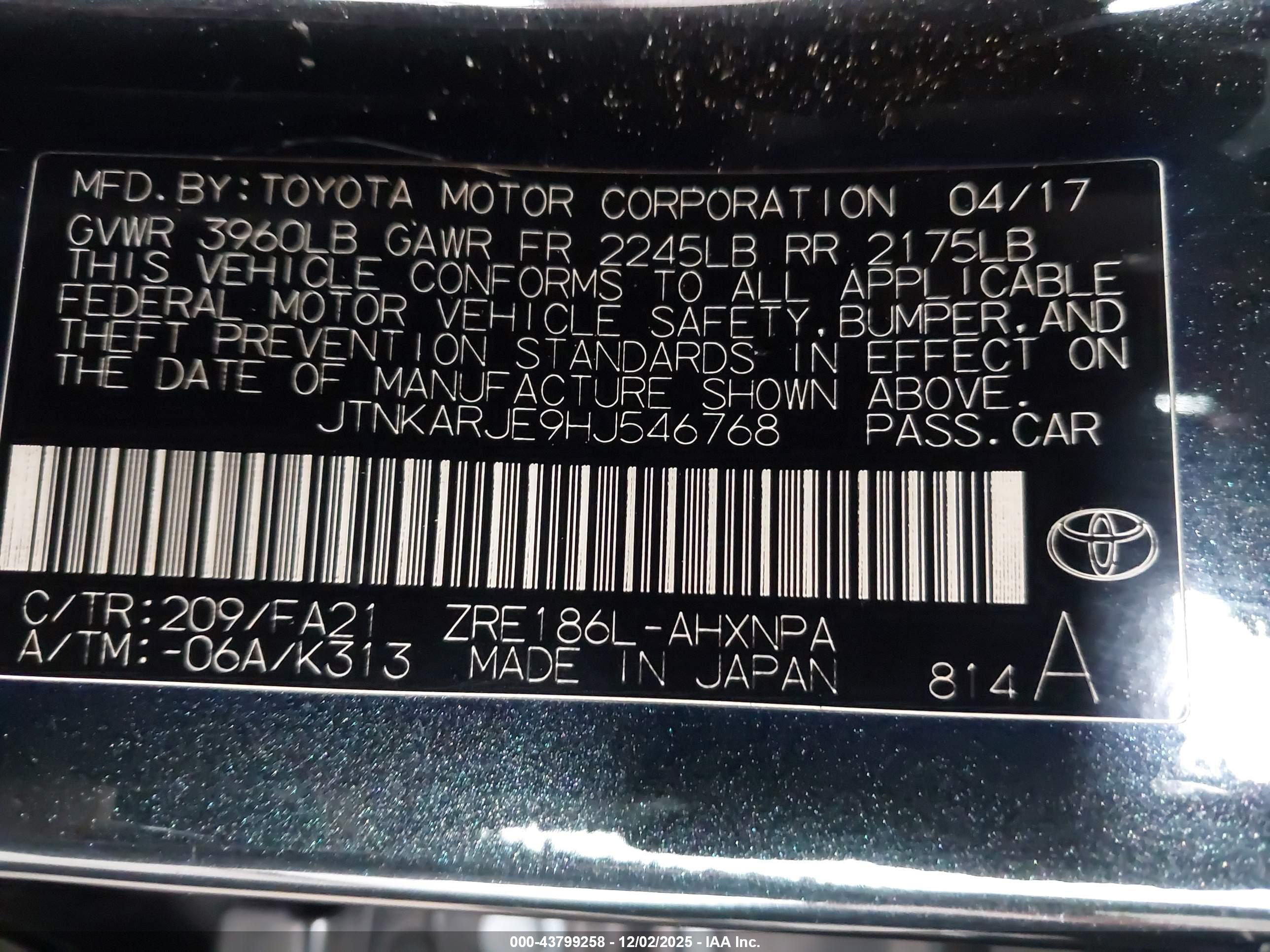 TOYOTA COROLLA image 9