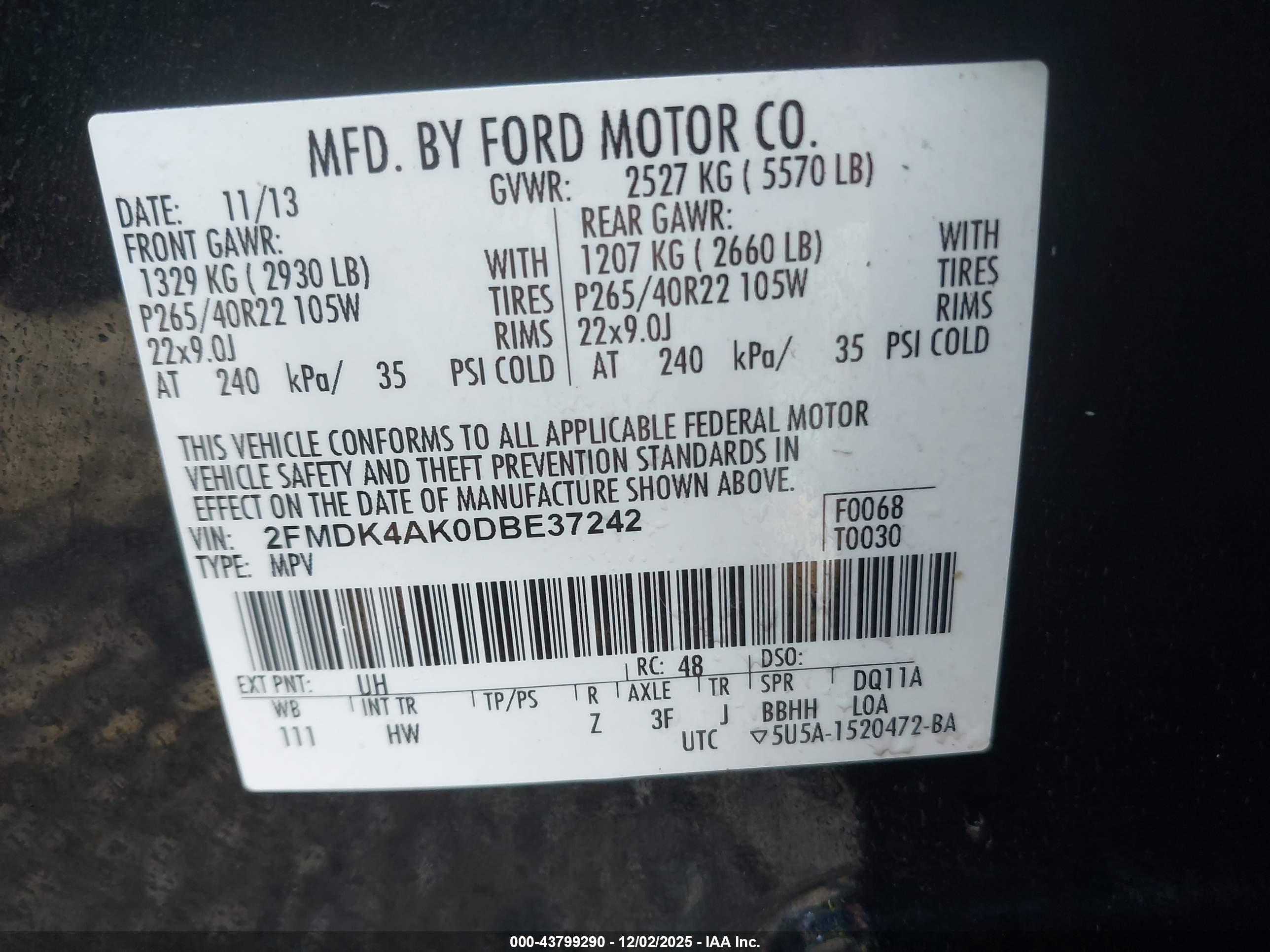 FORD EDGE image 9