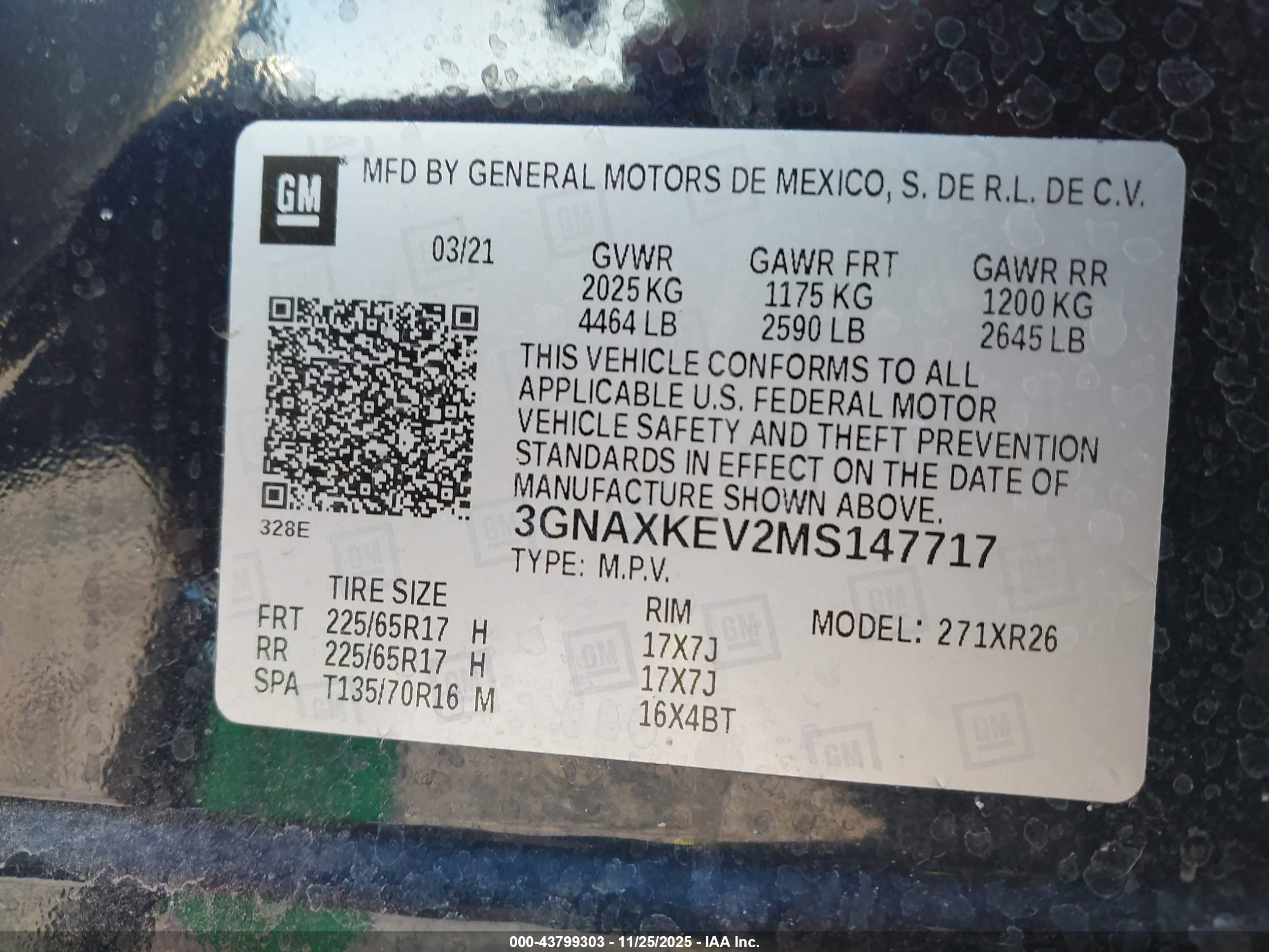 CHEVROLET EQUINOX image 9