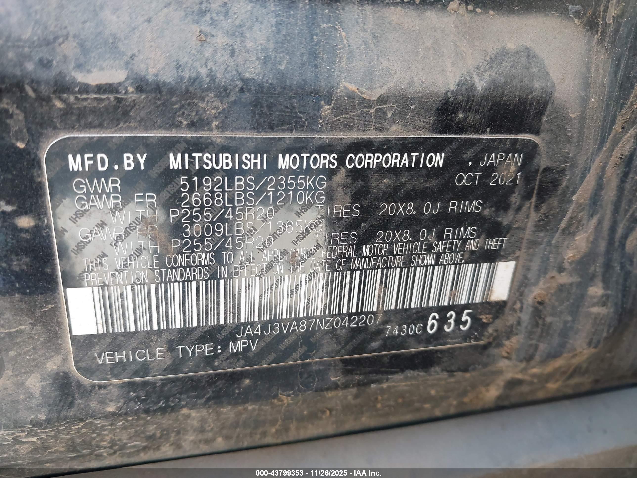 MITSUBISHI OUTLANDER image 9