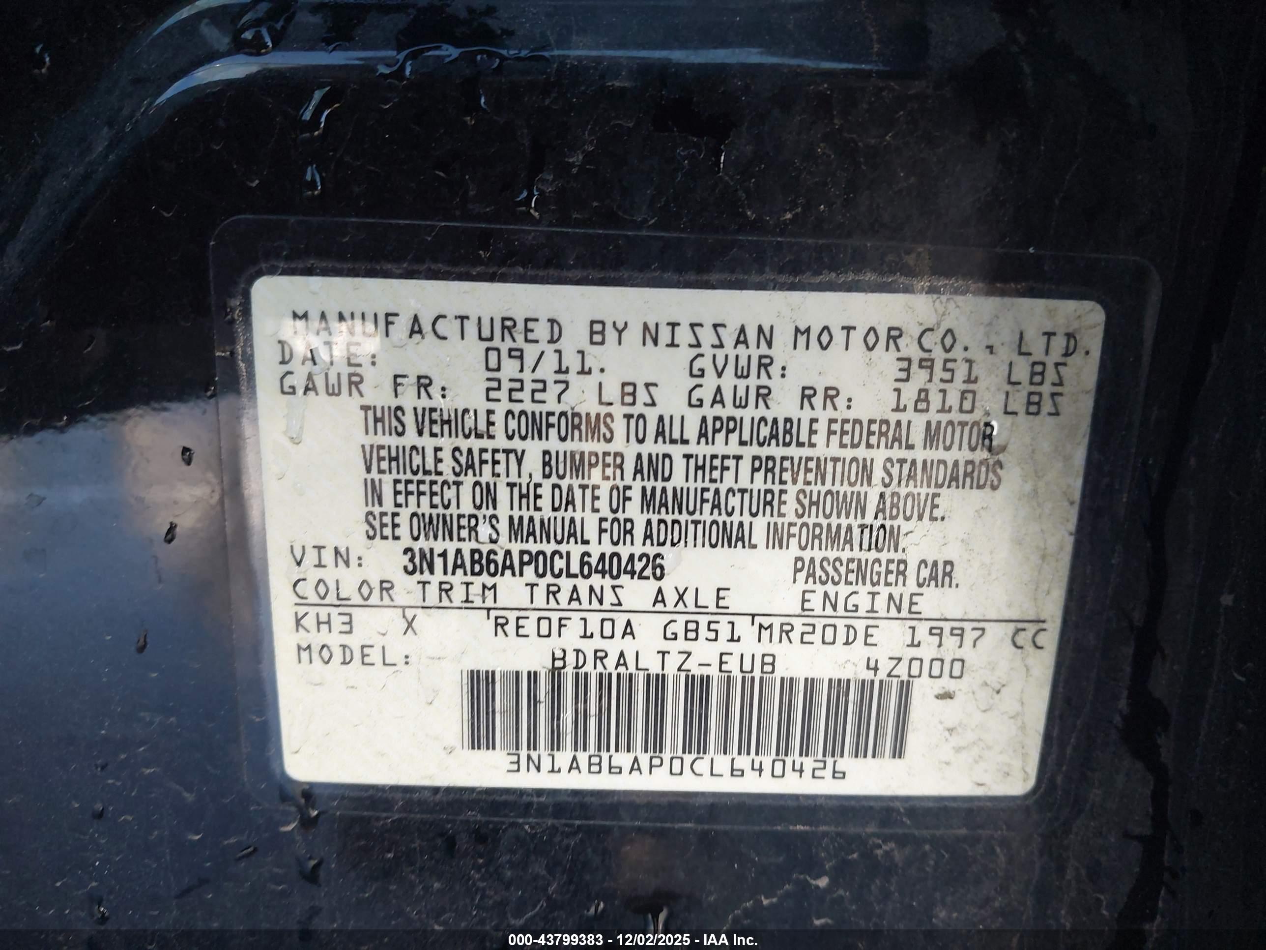 NISSAN SENTRA image 9
