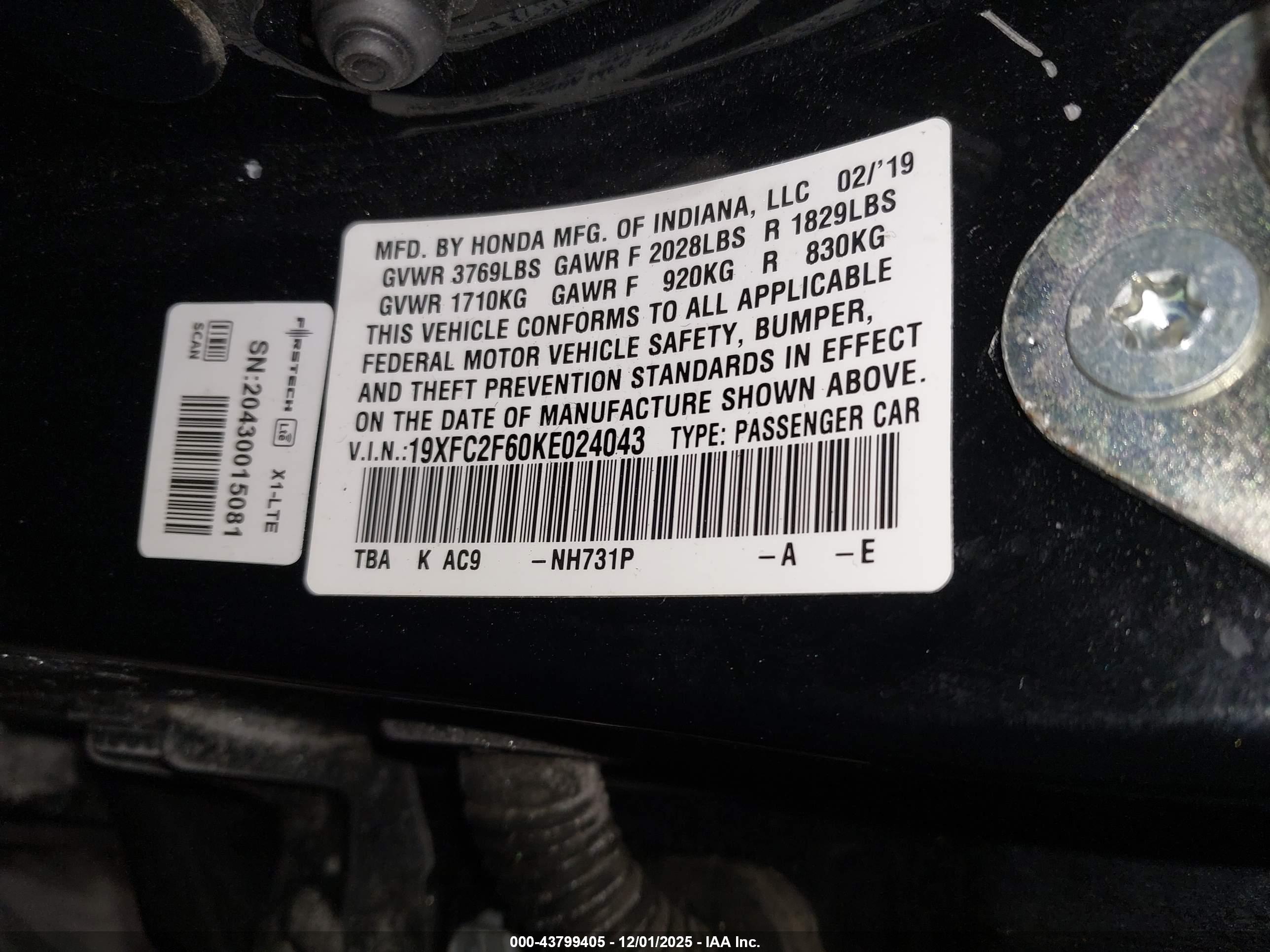 HONDA CIVIC image 9