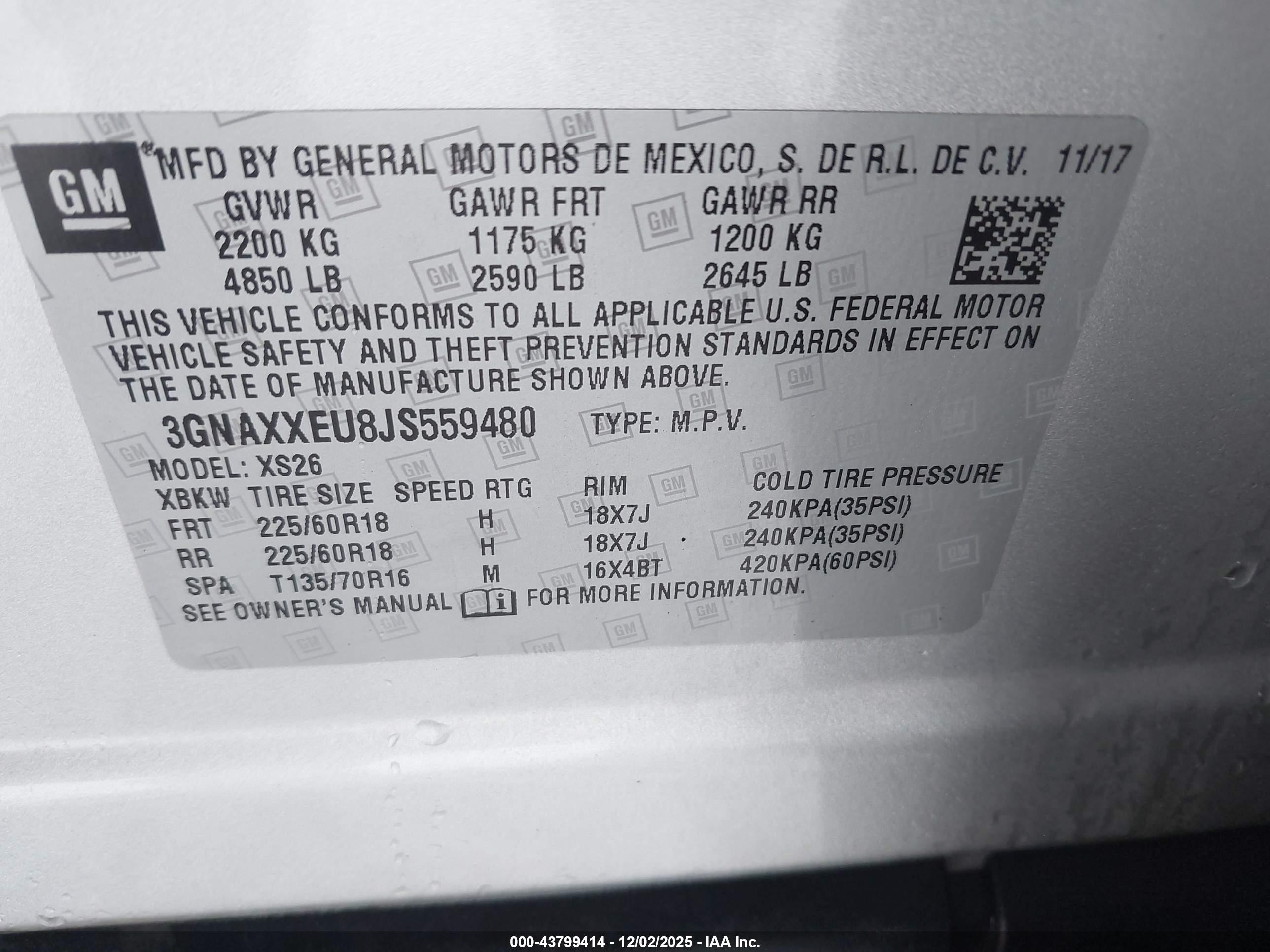 CHEVROLET EQUINOX image 9