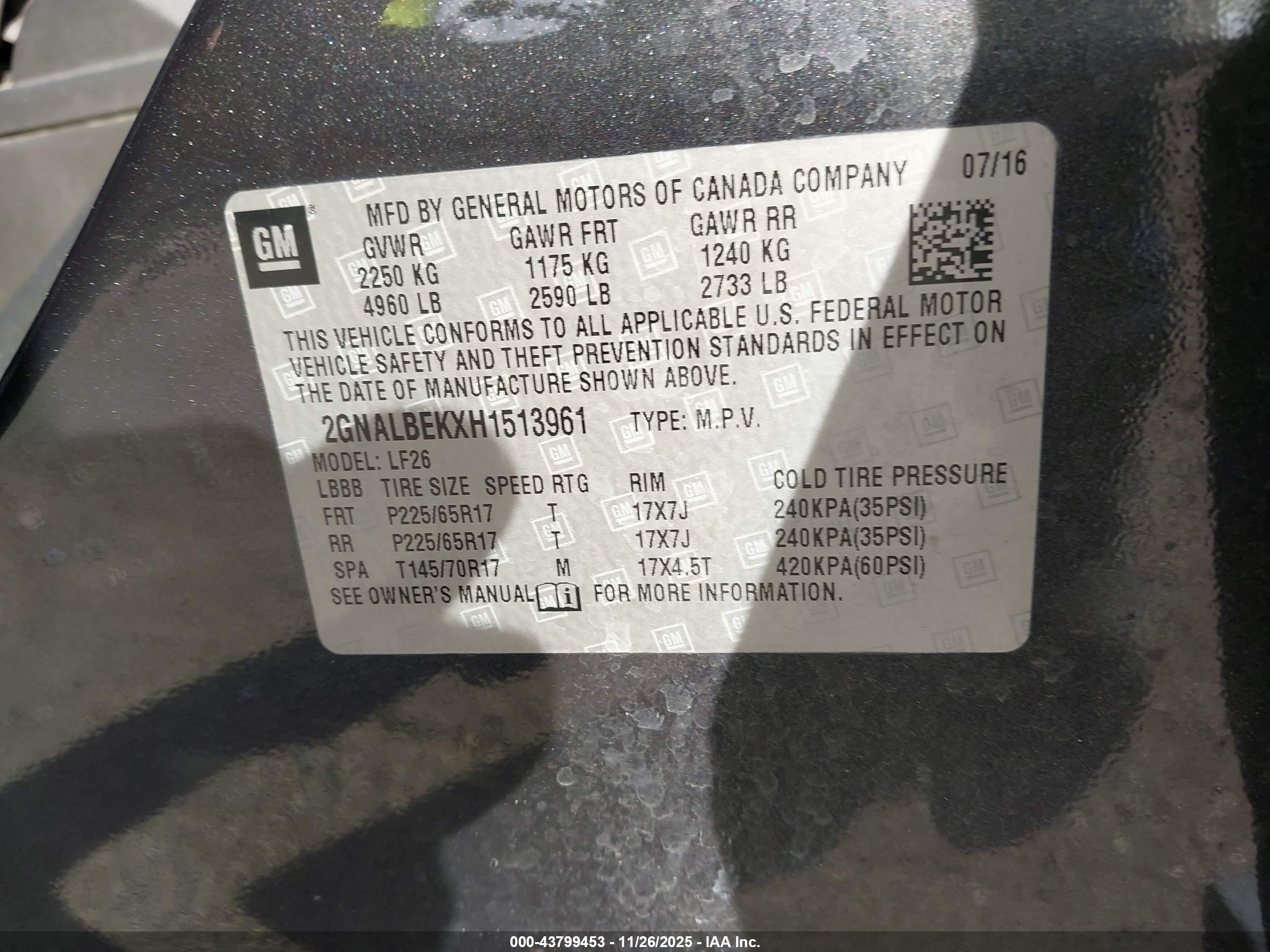 CHEVROLET EQUINOX image 9