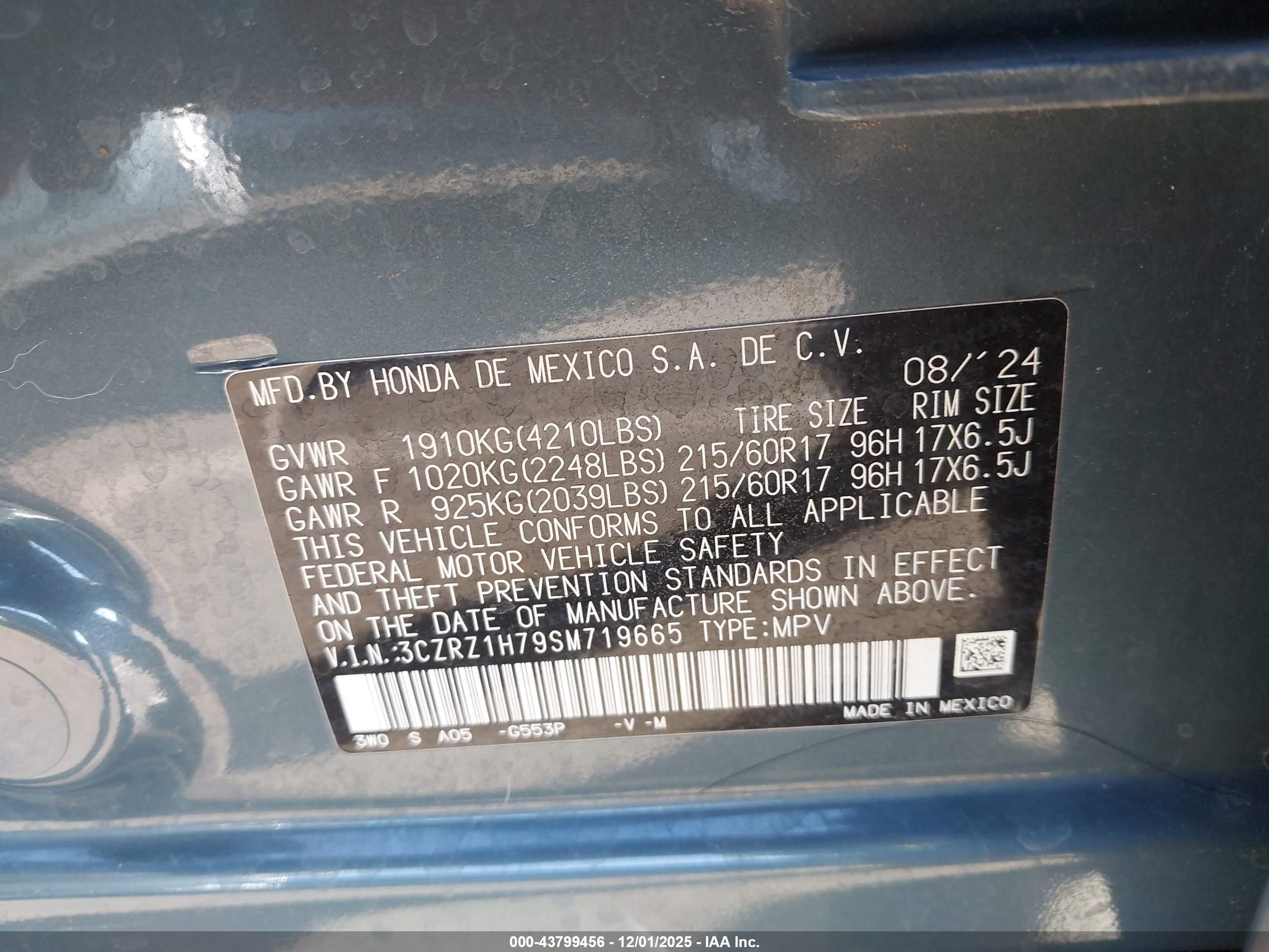 HONDA HR-V image 9