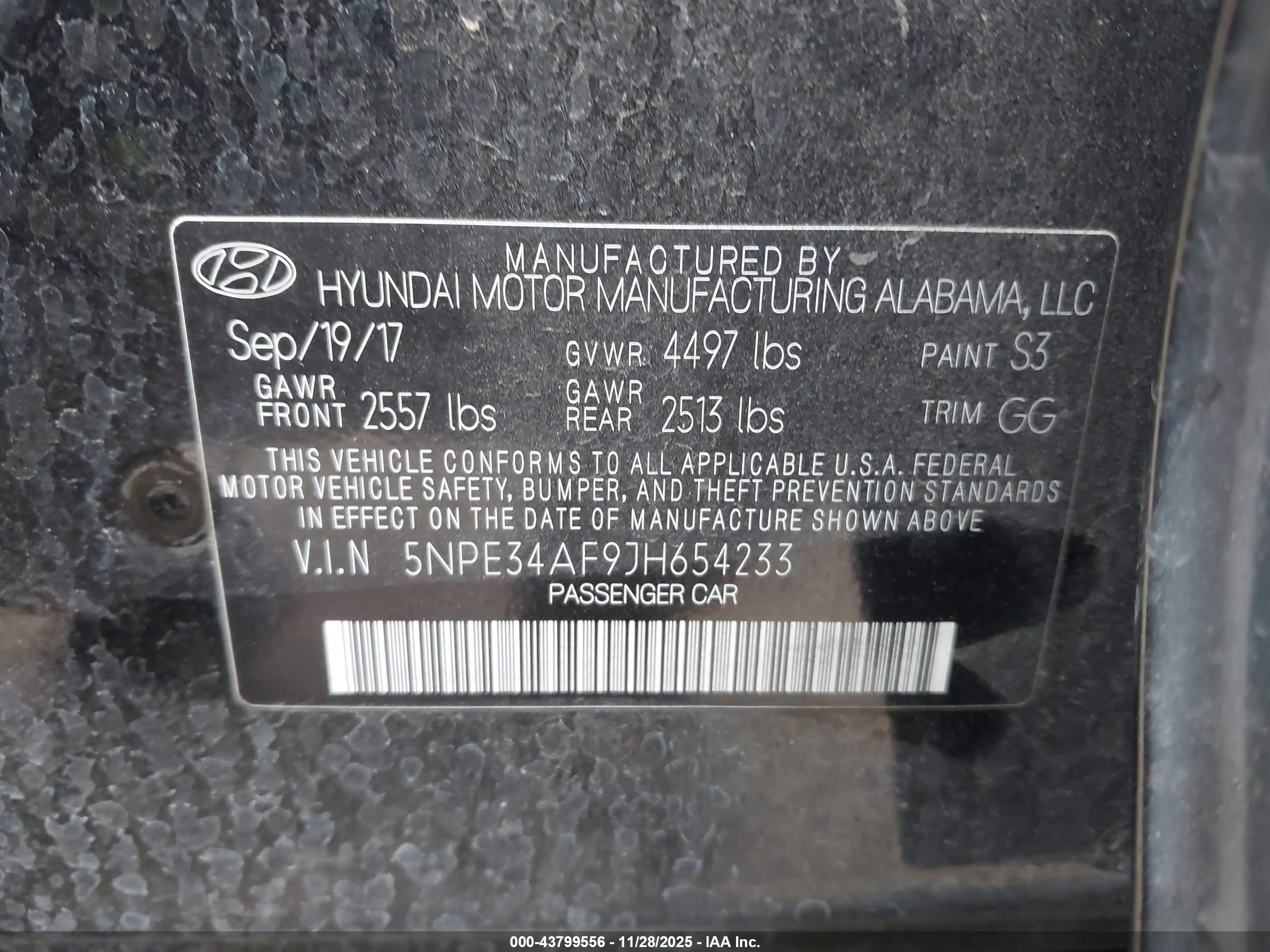 HYUNDAI SONATA image 9