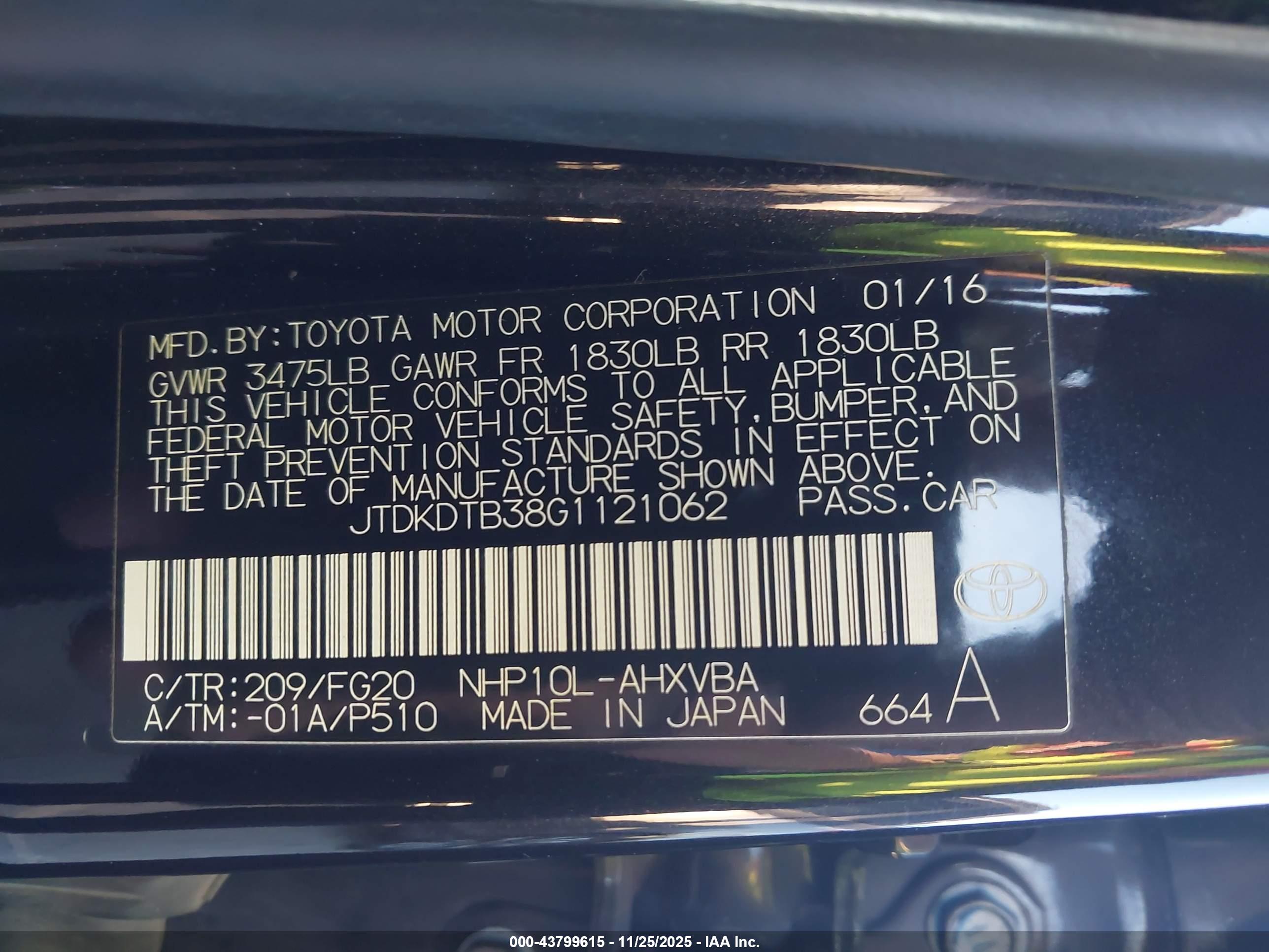 TOYOTA PRIUS image 9