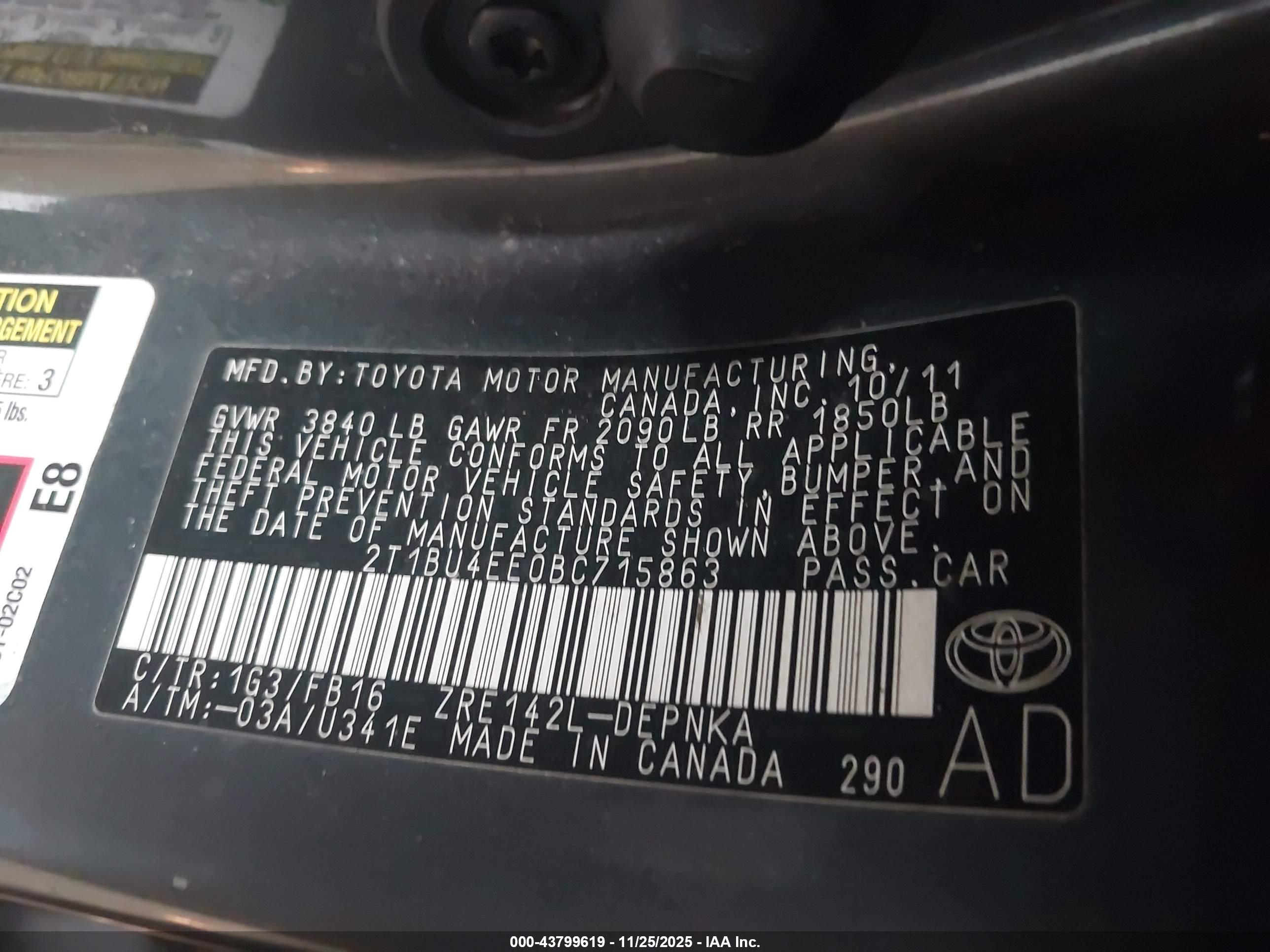 TOYOTA COROLLA image 9