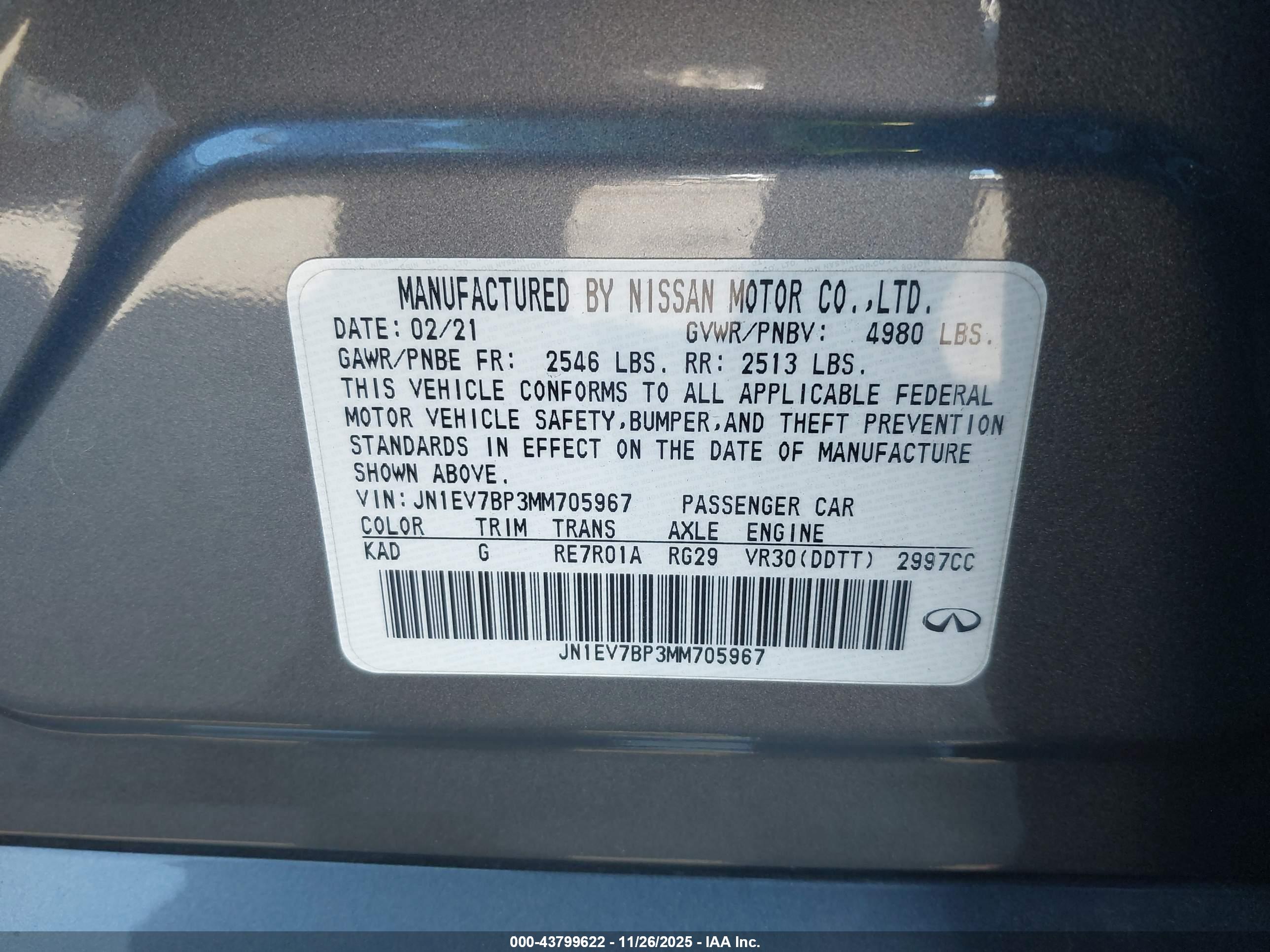 INFINITI Q50 image 9