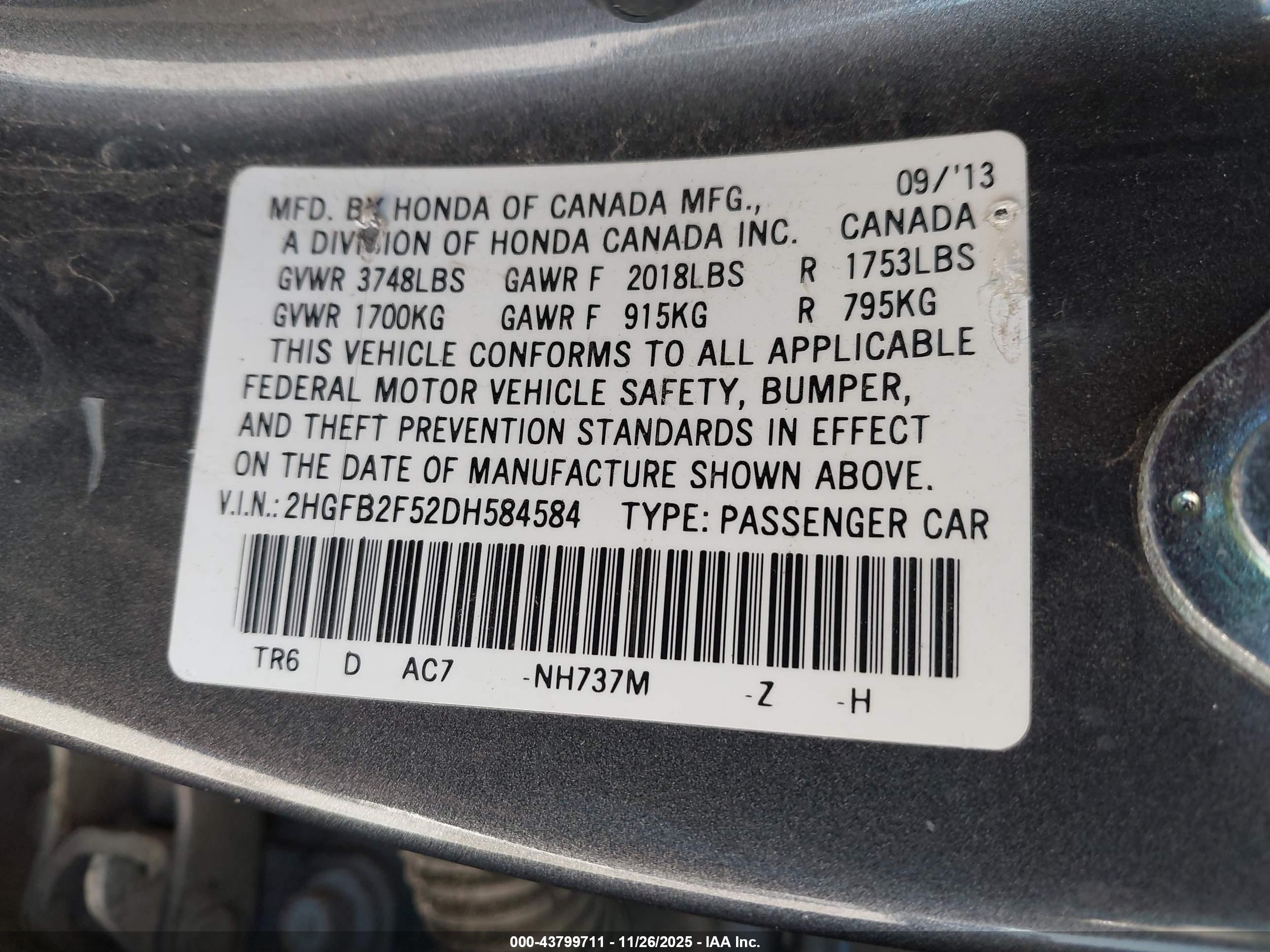 HONDA CIVIC image 9