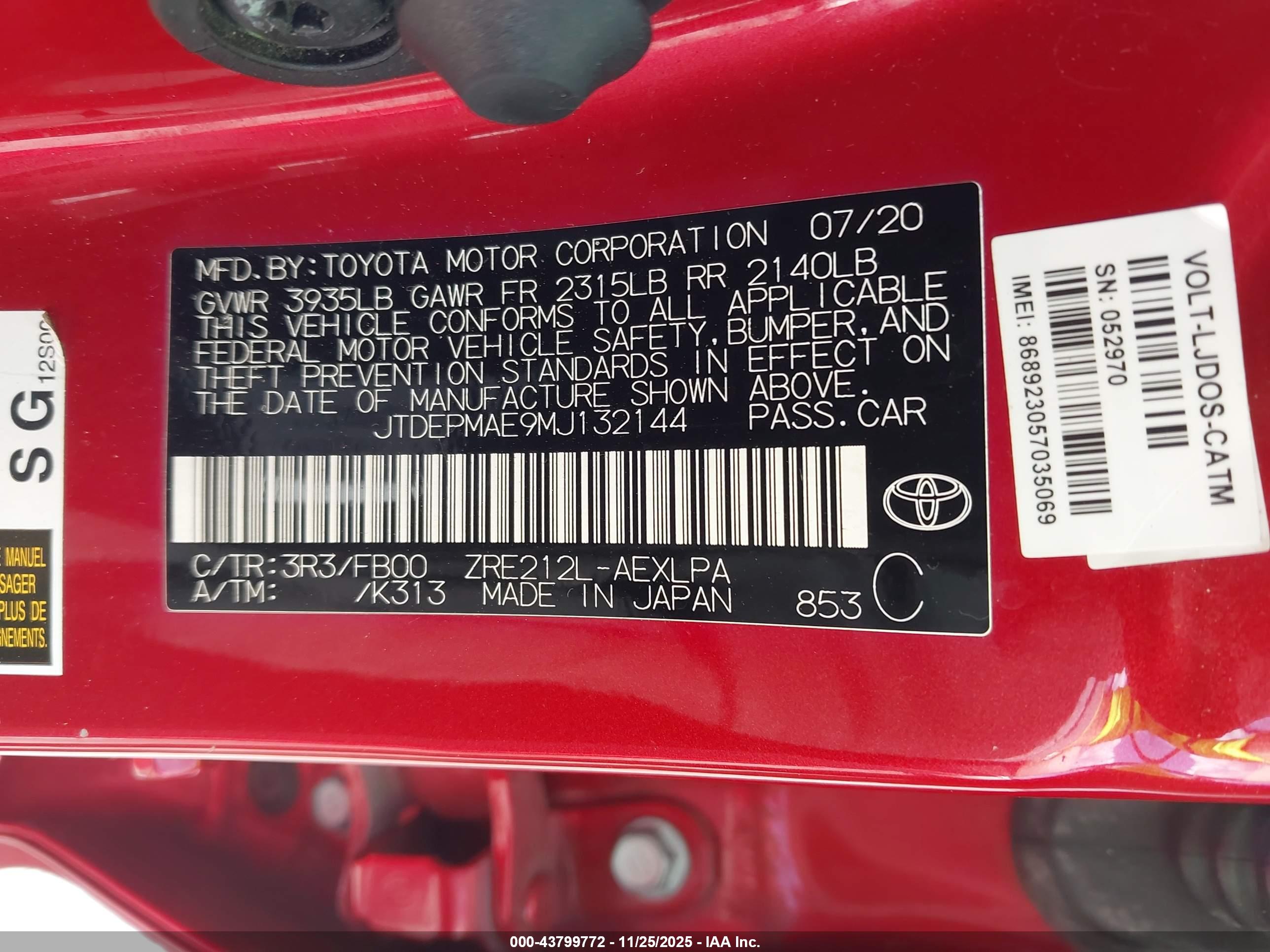TOYOTA COROLLA image 9