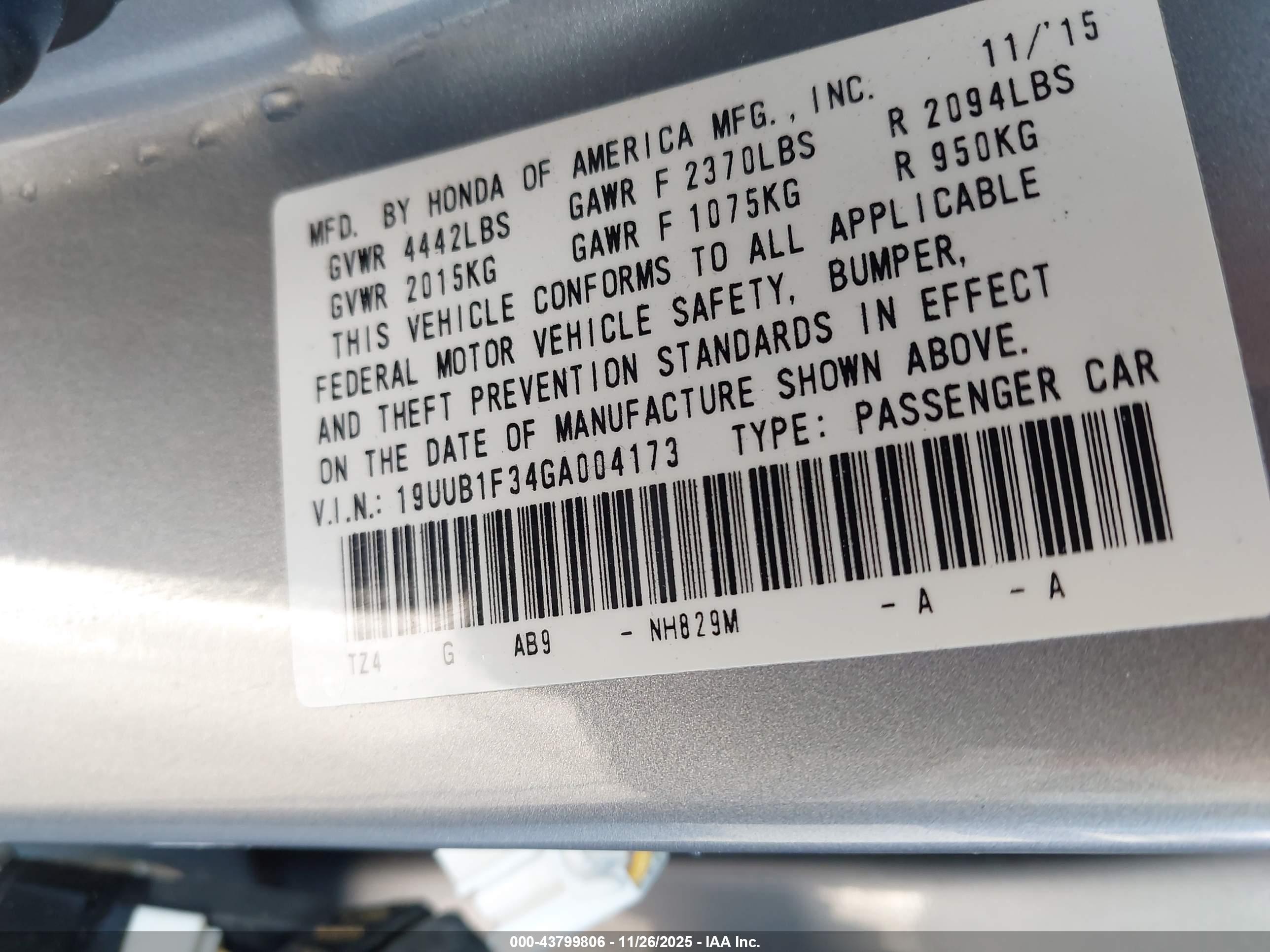 ACURA TLX image 9