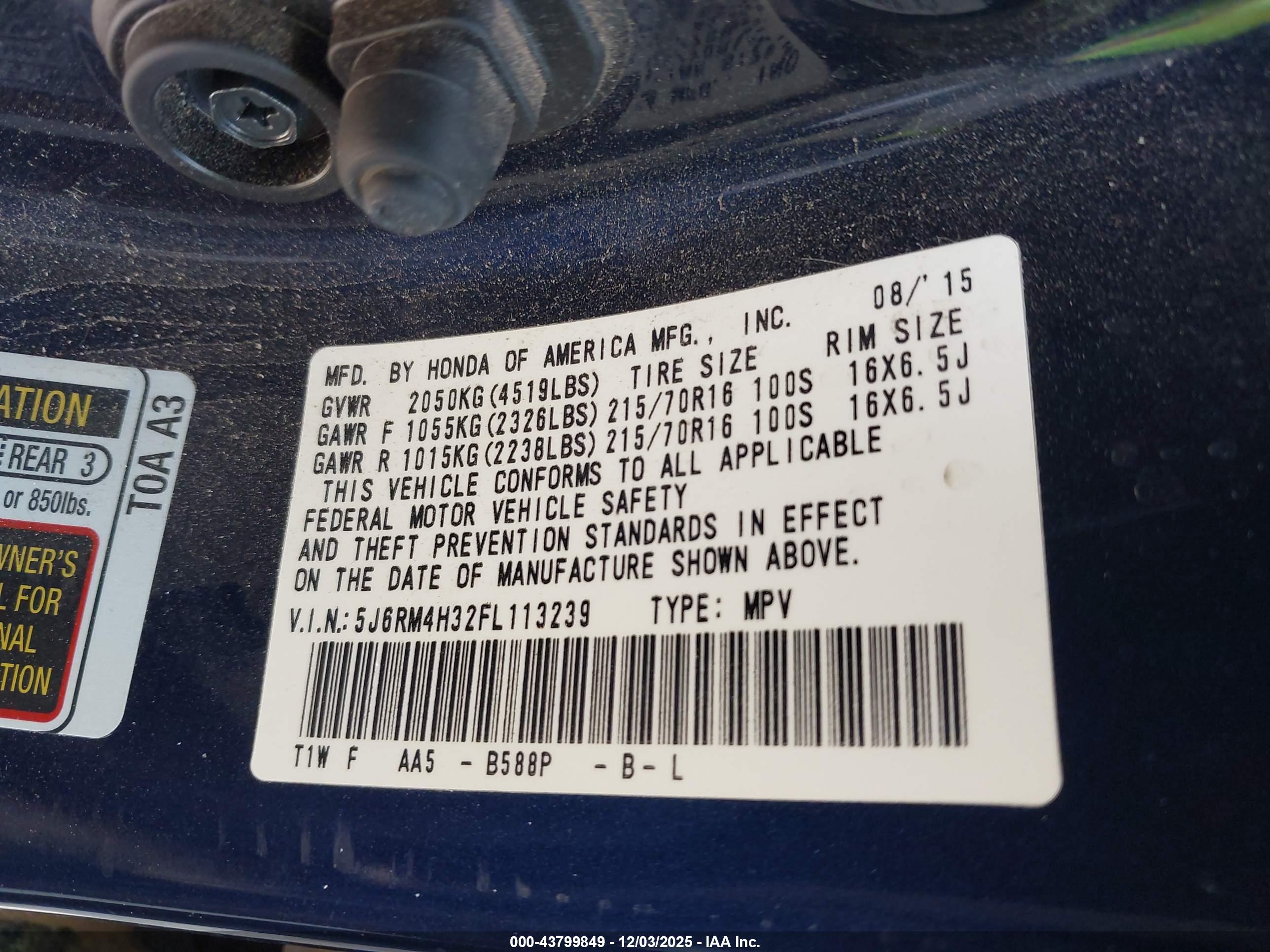 HONDA CR-V image 9